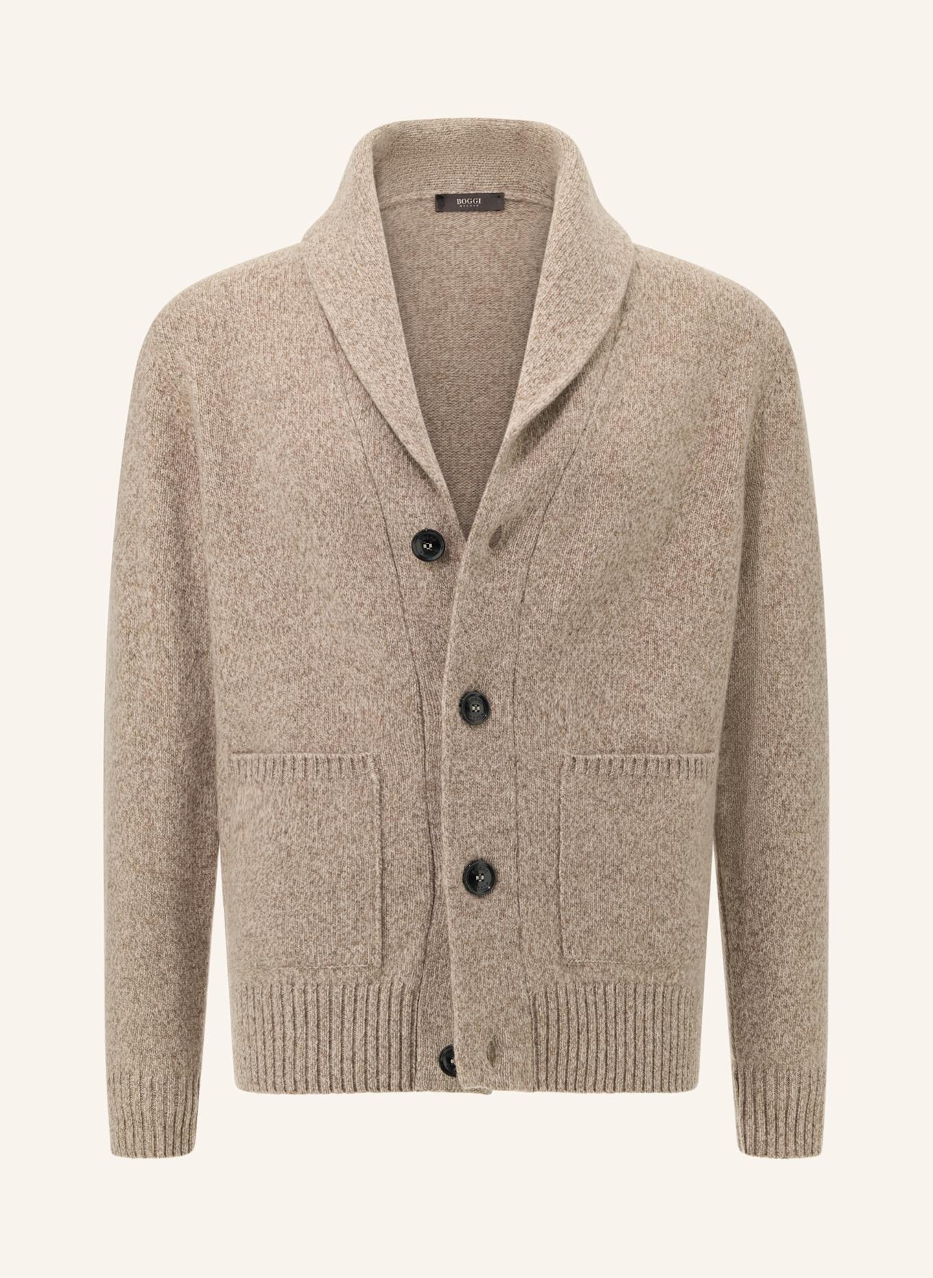 BOGGI MILANO Pullover: BEIGE