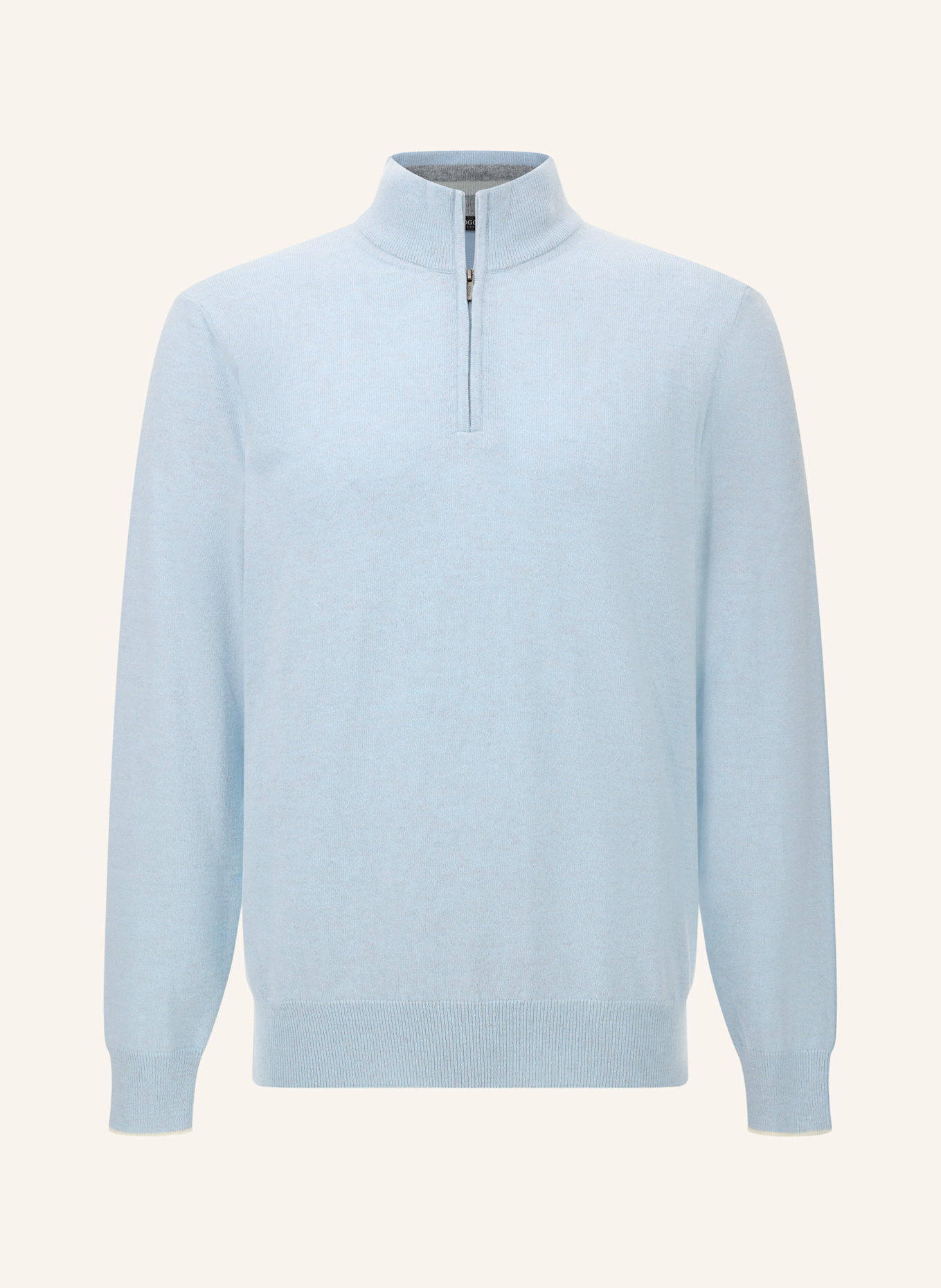 BOGGI MILANO Pullover: HELLBLAU