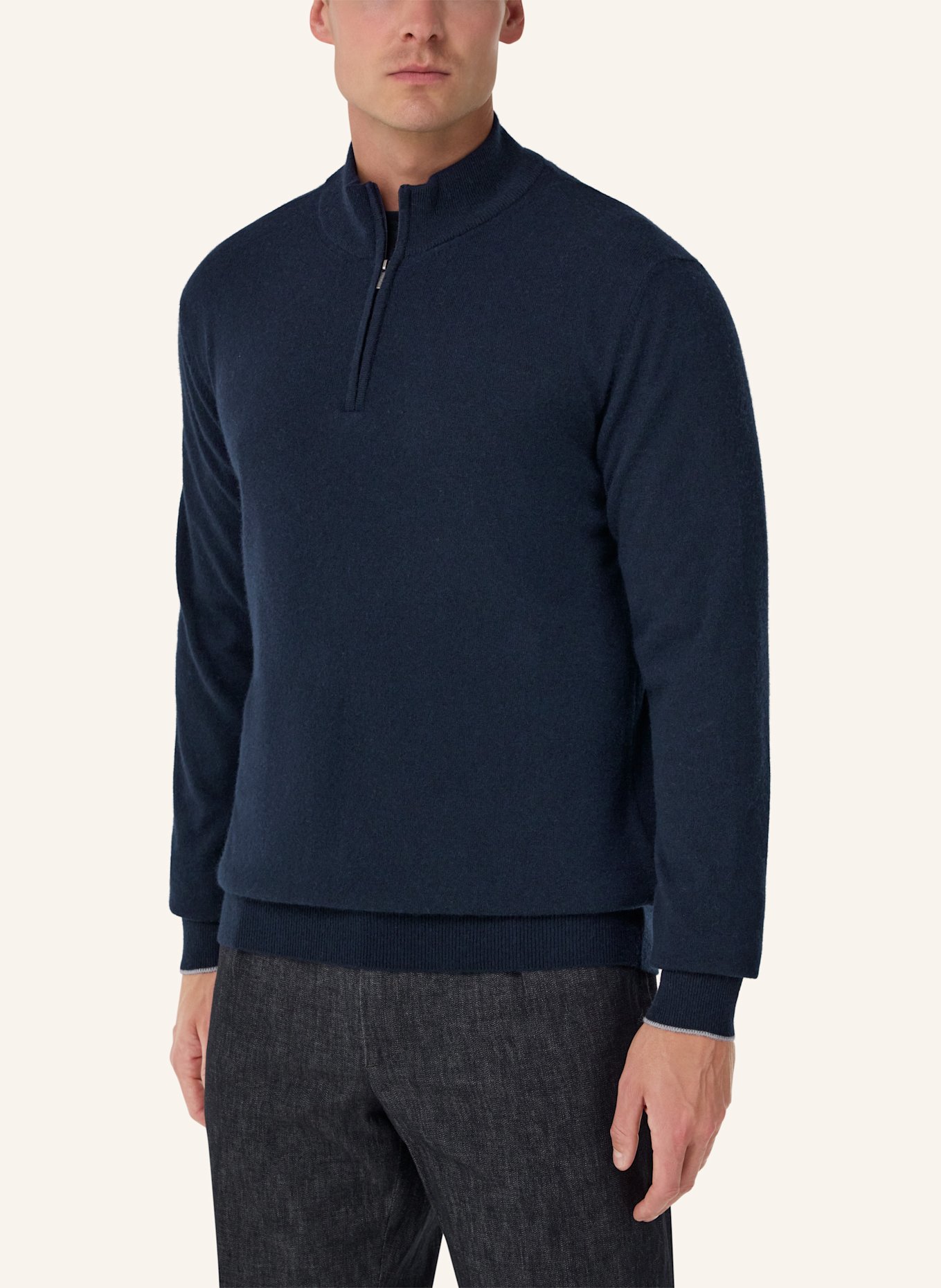 BOGGI MILANO Pullover: BLAU