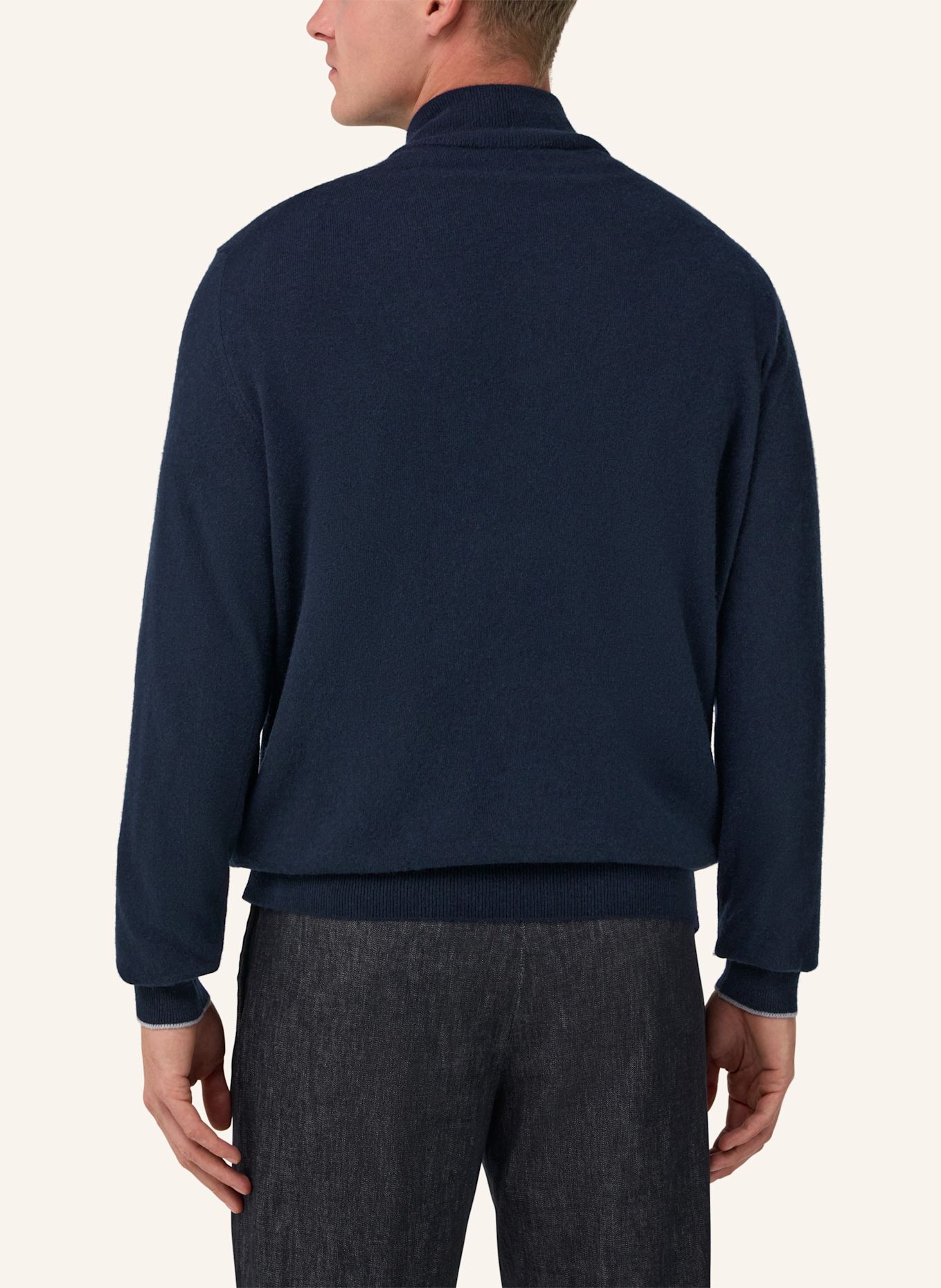 BOGGI MILANO Pullover: BLAU