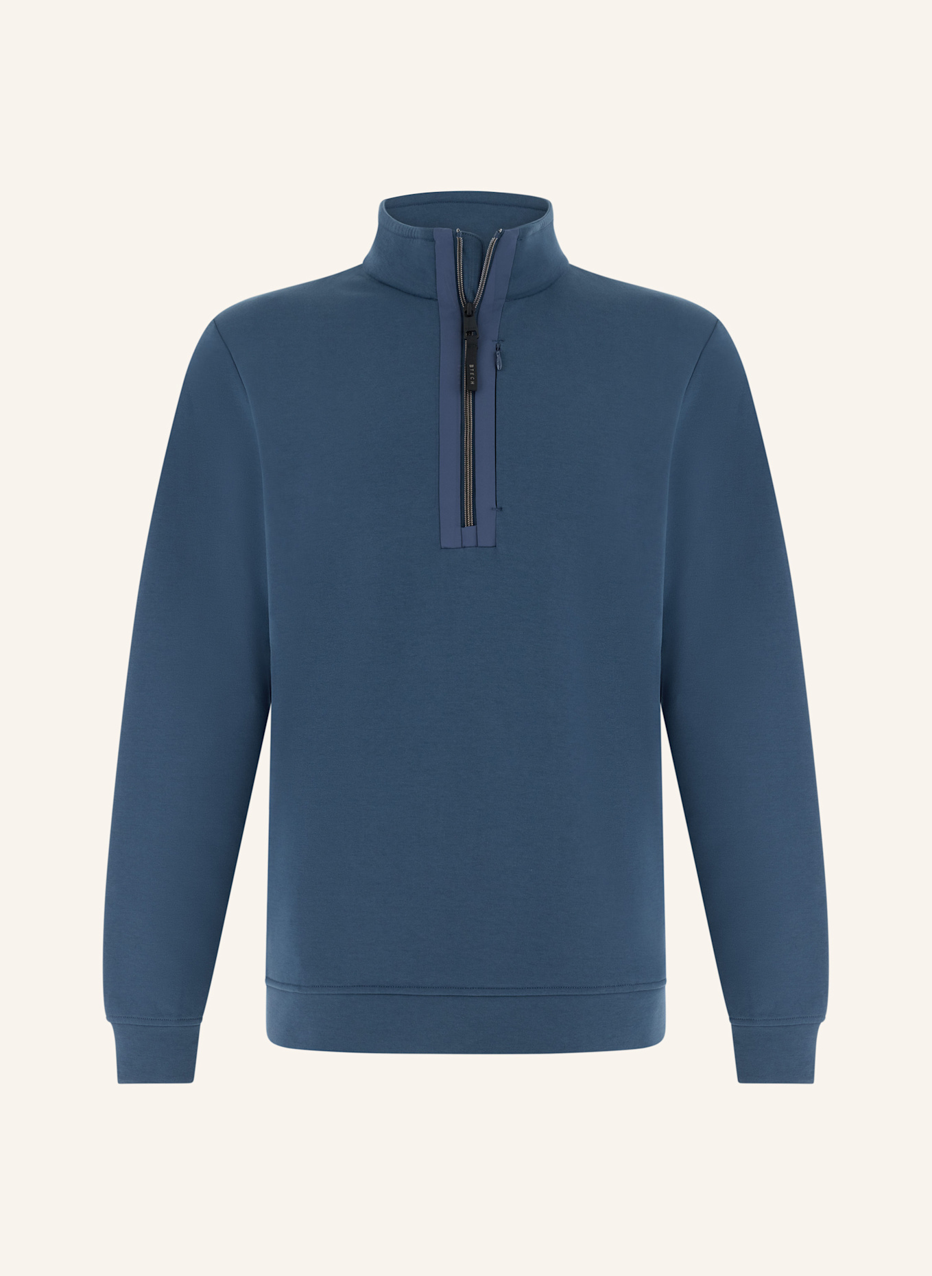 BOGGI MILANO Sweatjacke: BLAU