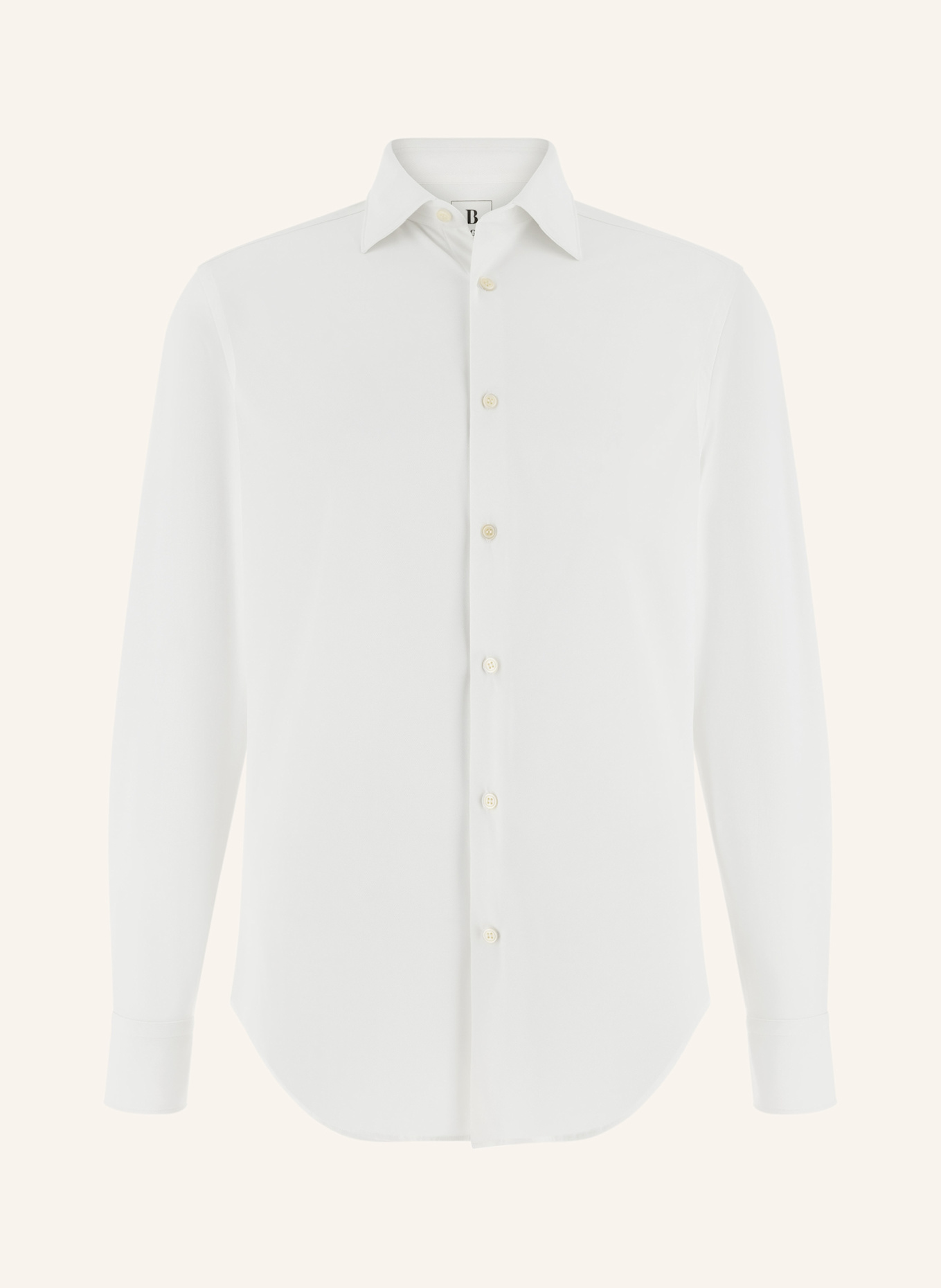 BOGGI MILANO Overshirt: WEISS