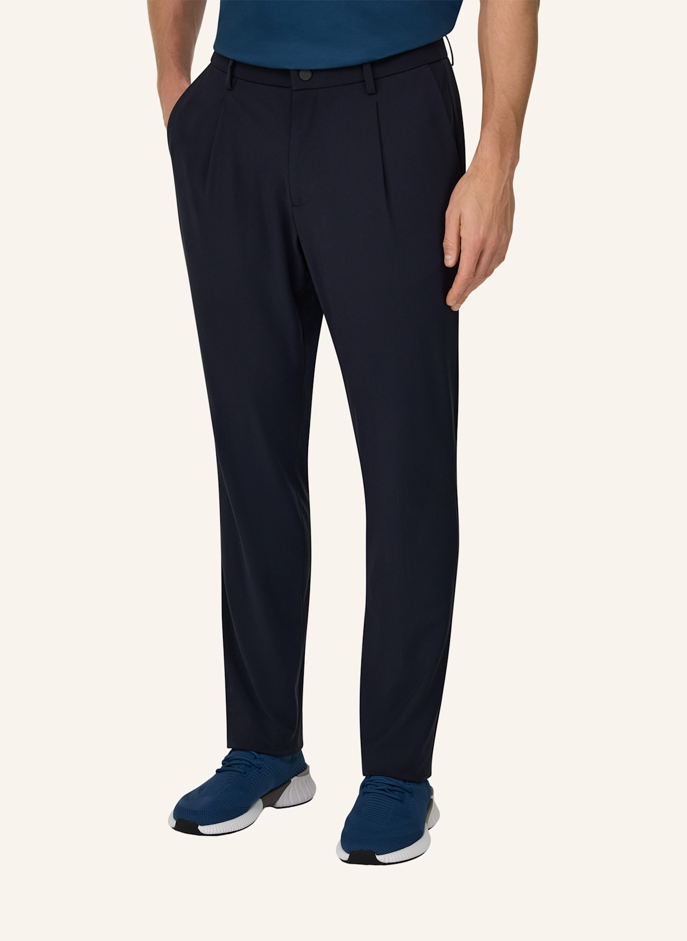 BOGGI MILANO Hose: BLAU