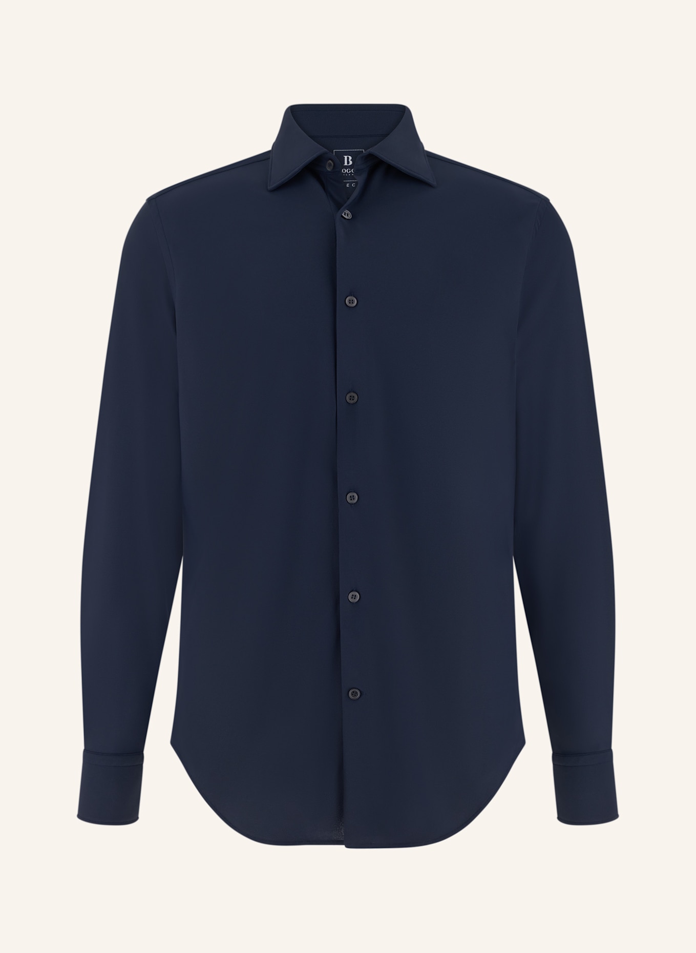 BOGGI MILANO Overshirt: BLAU