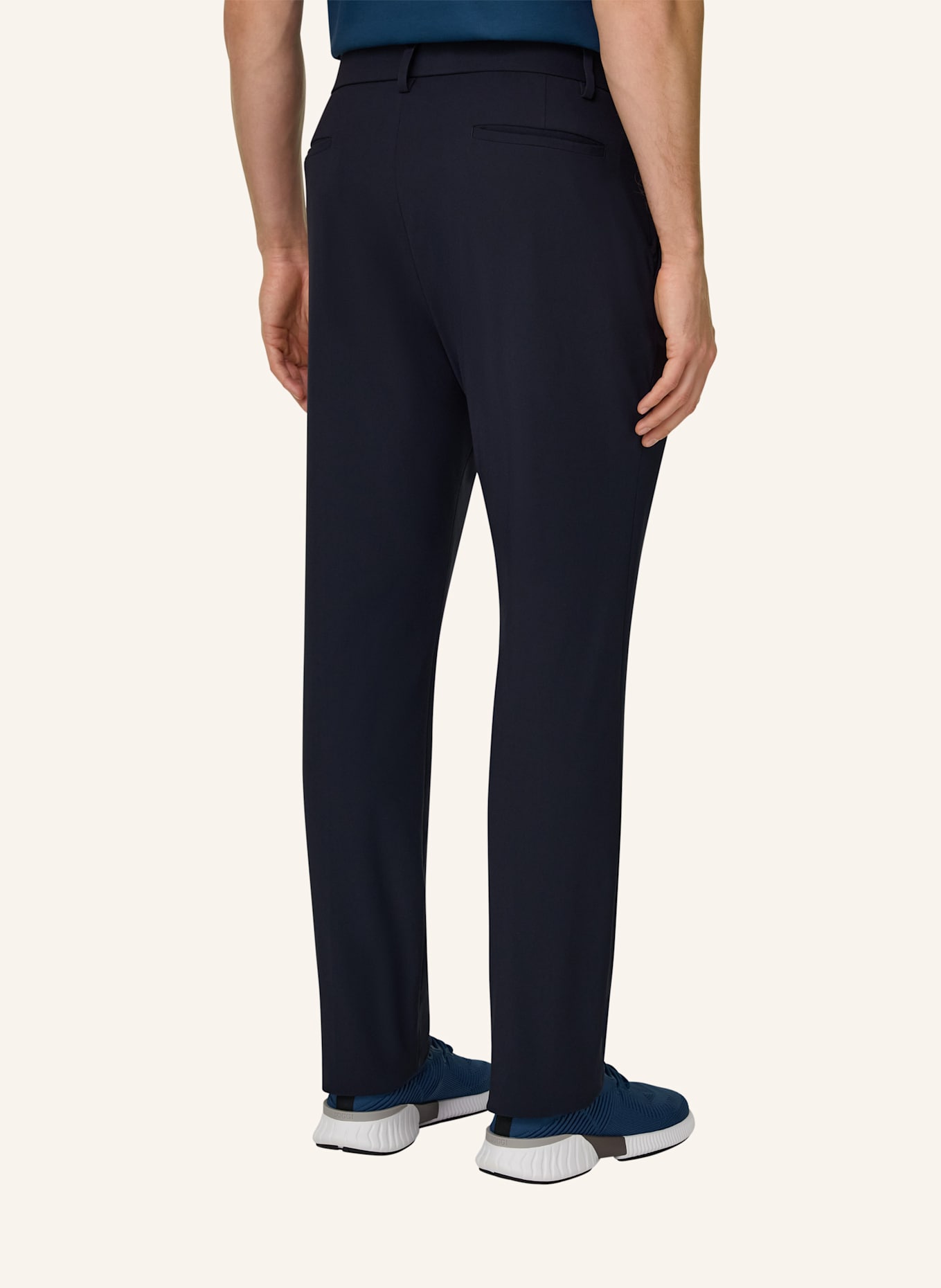 BOGGI MILANO Hose: BLAU