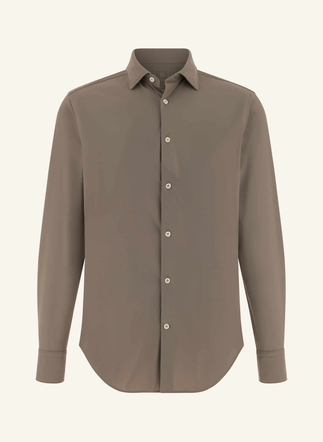 BOGGI MILANO Overshirt: BRAUN