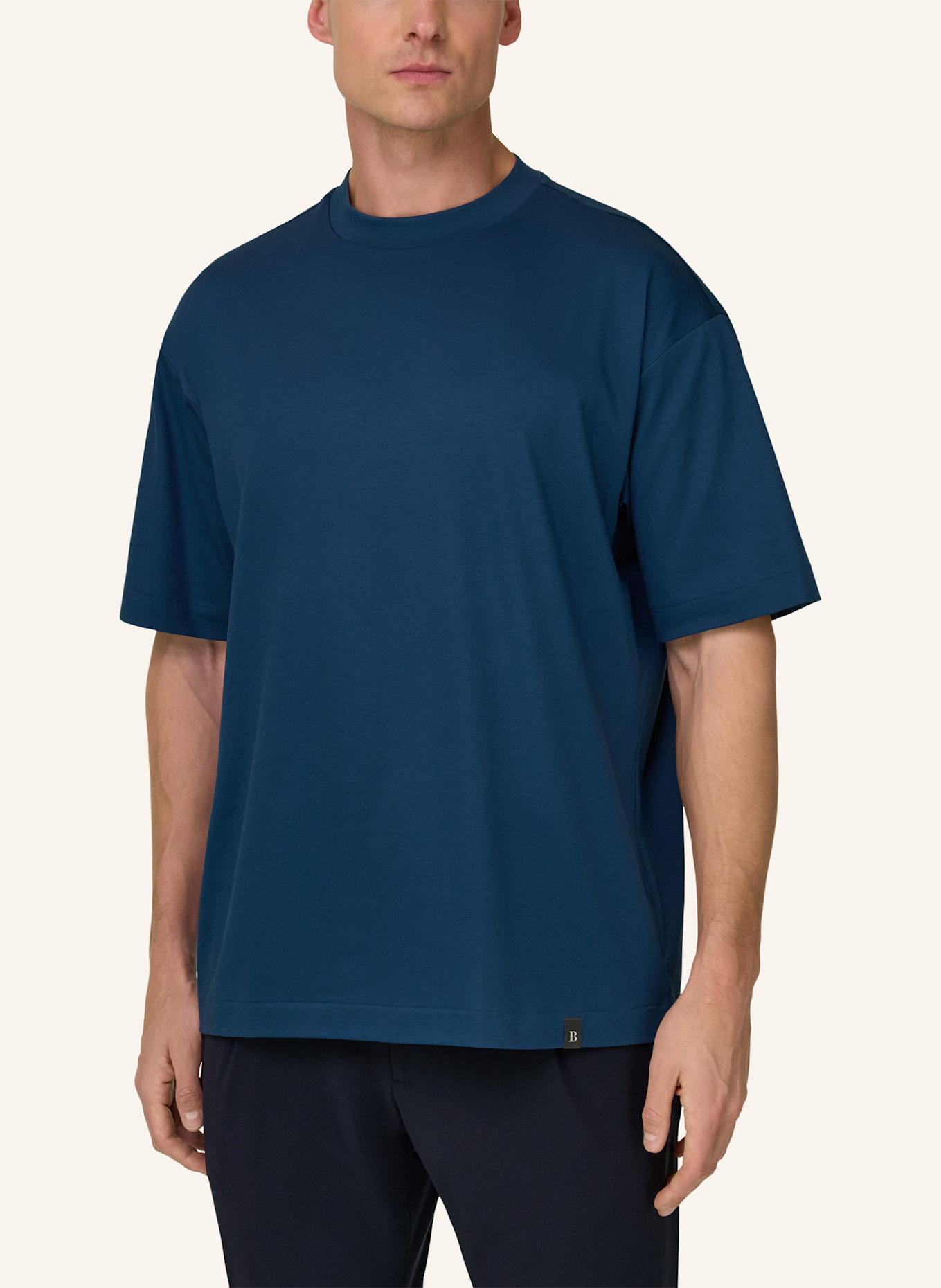 BOGGI MILANO T-Shirt: BLAU