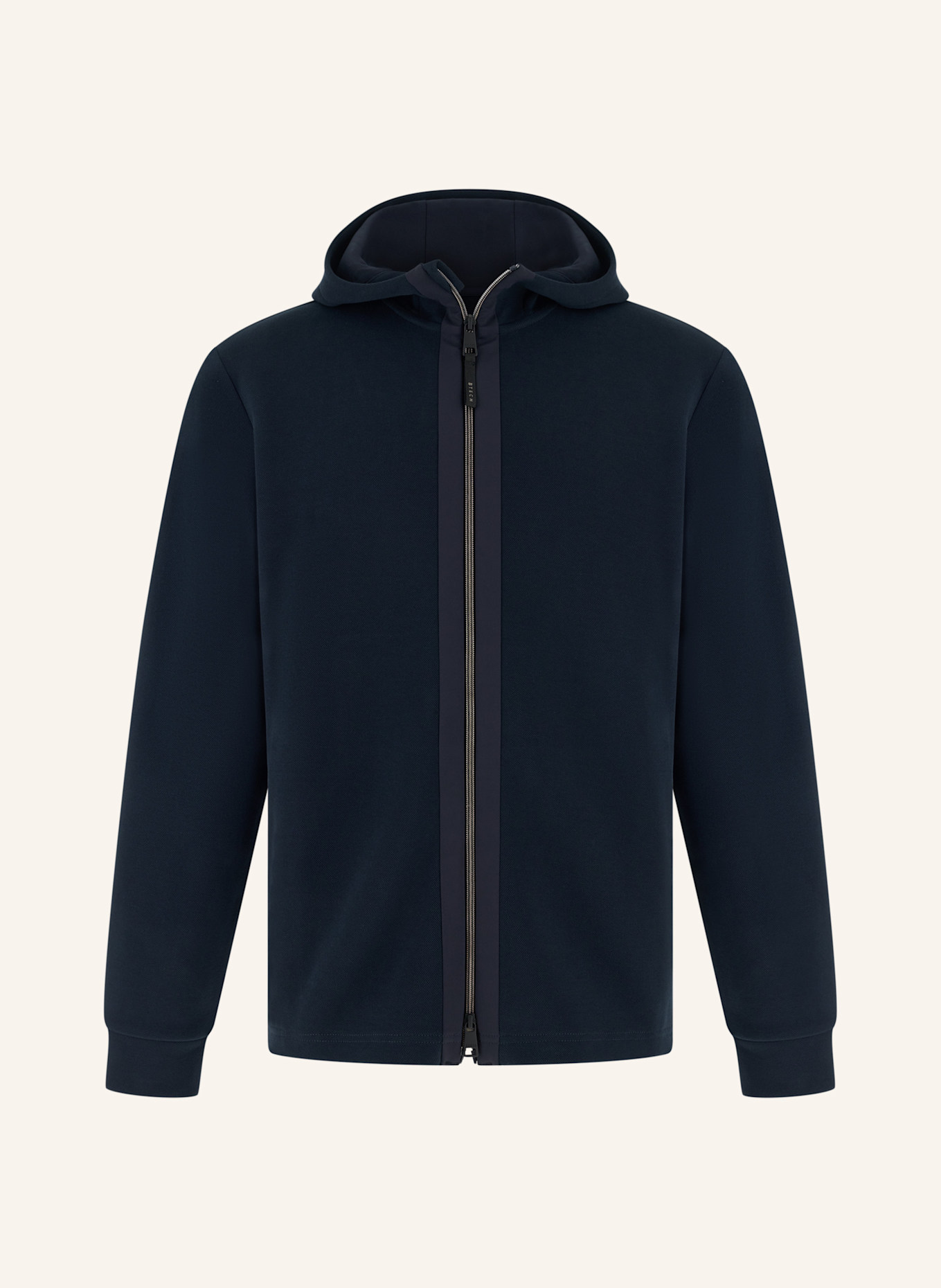 BOGGI MILANO Sweatjacke: BLAU