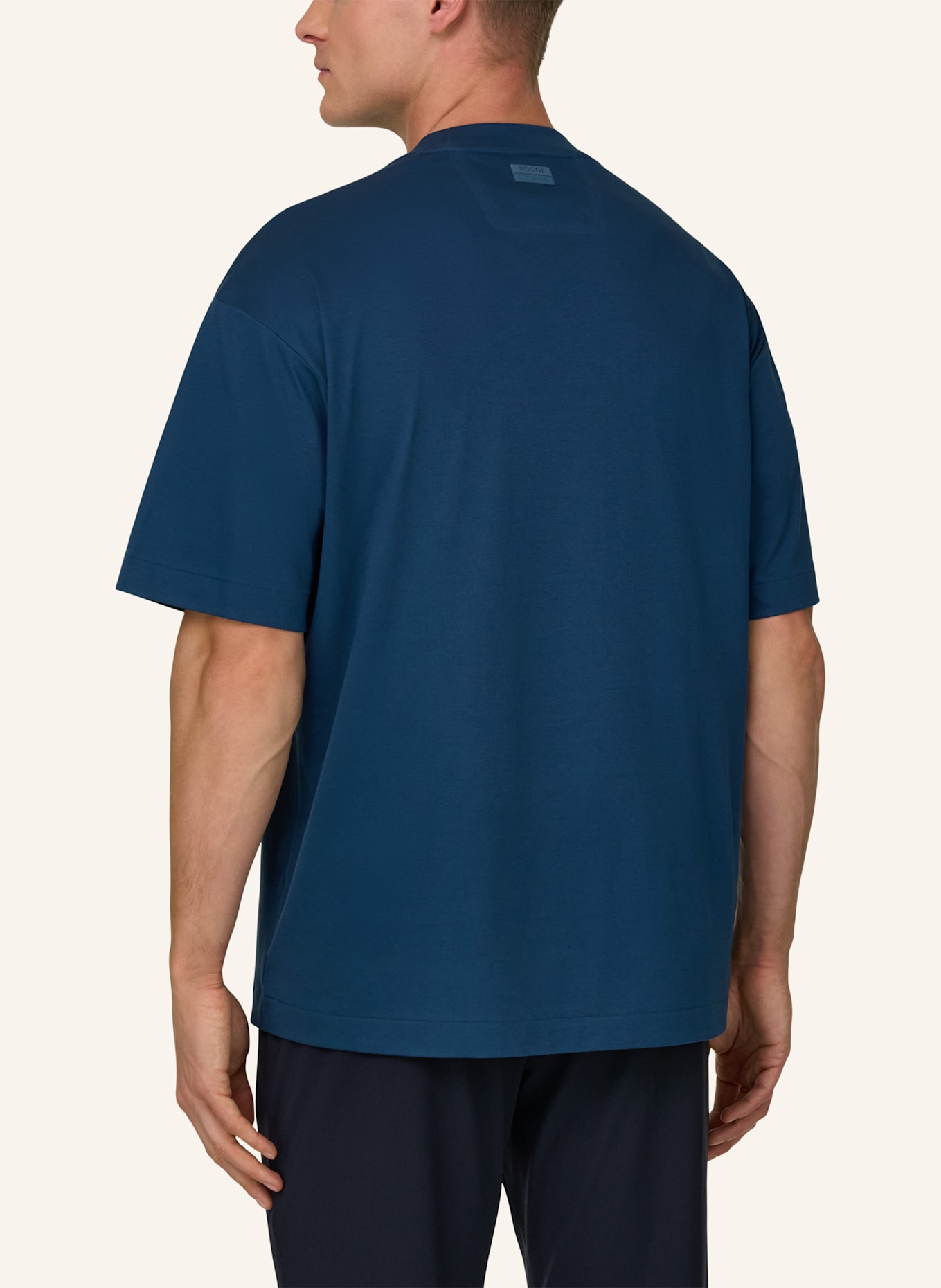 BOGGI MILANO T-Shirt: BLAU