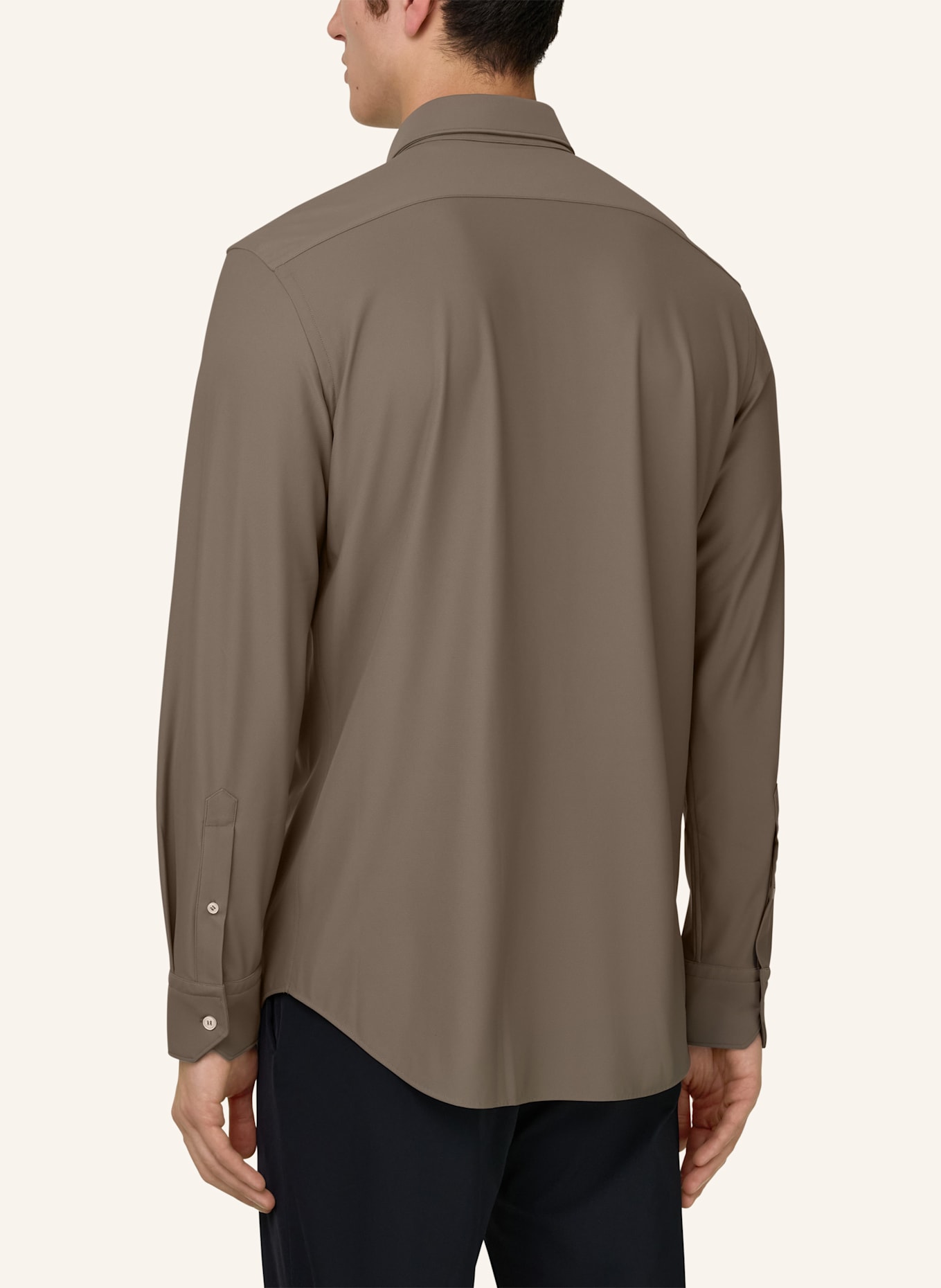 BOGGI MILANO Overshirt: BRAUN