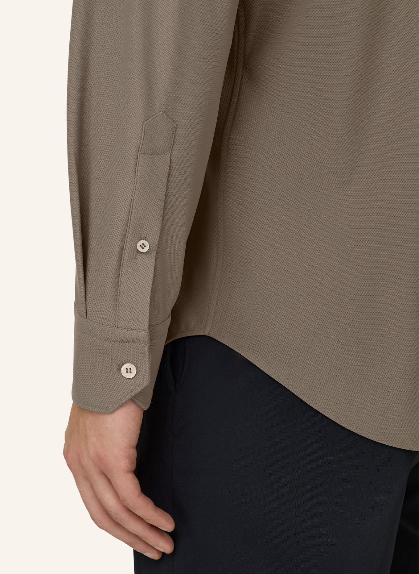 BOGGI MILANO Overshirt: BRAUN