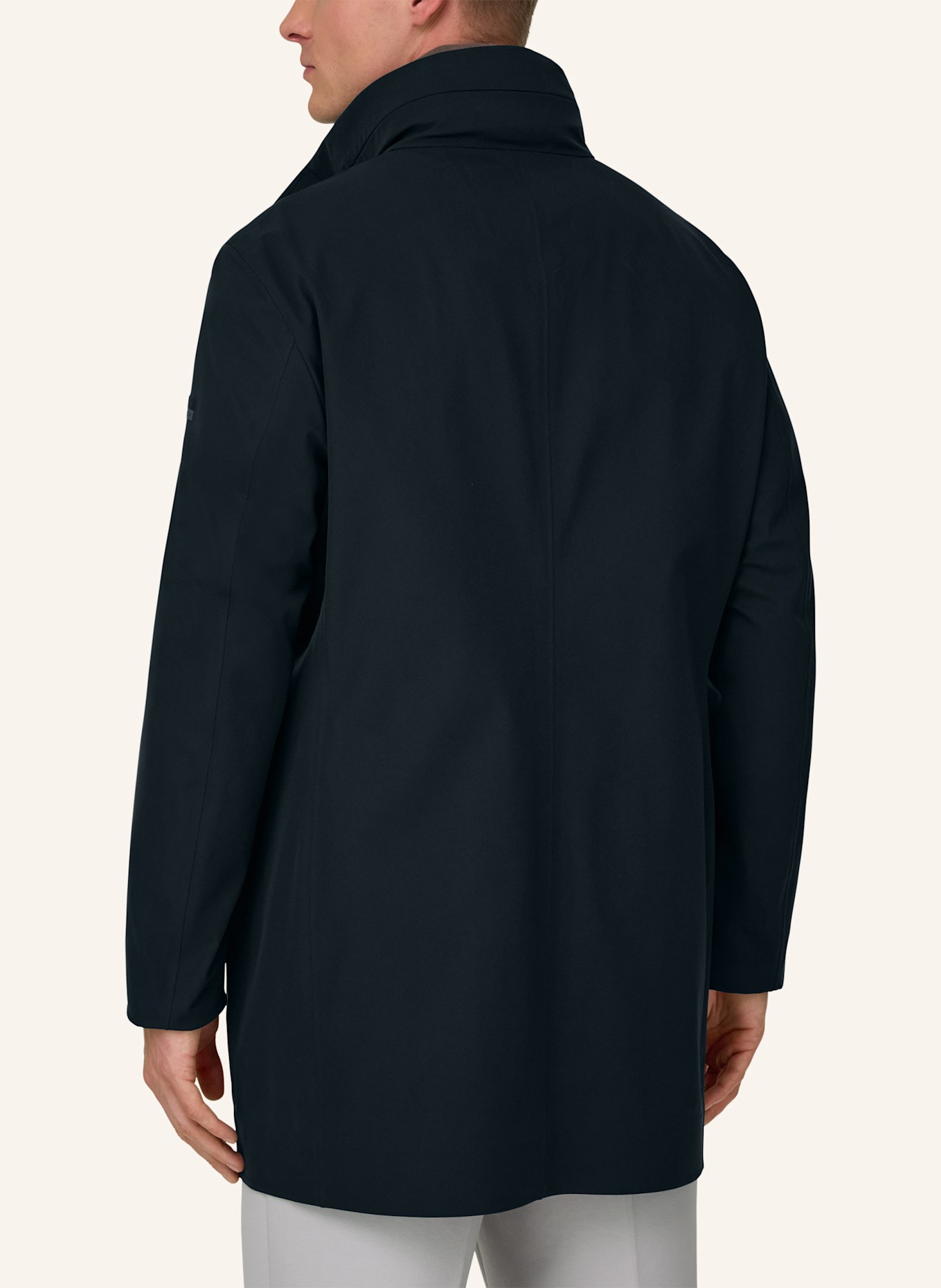 BOGGI MILANO Regenmantel: BLAU