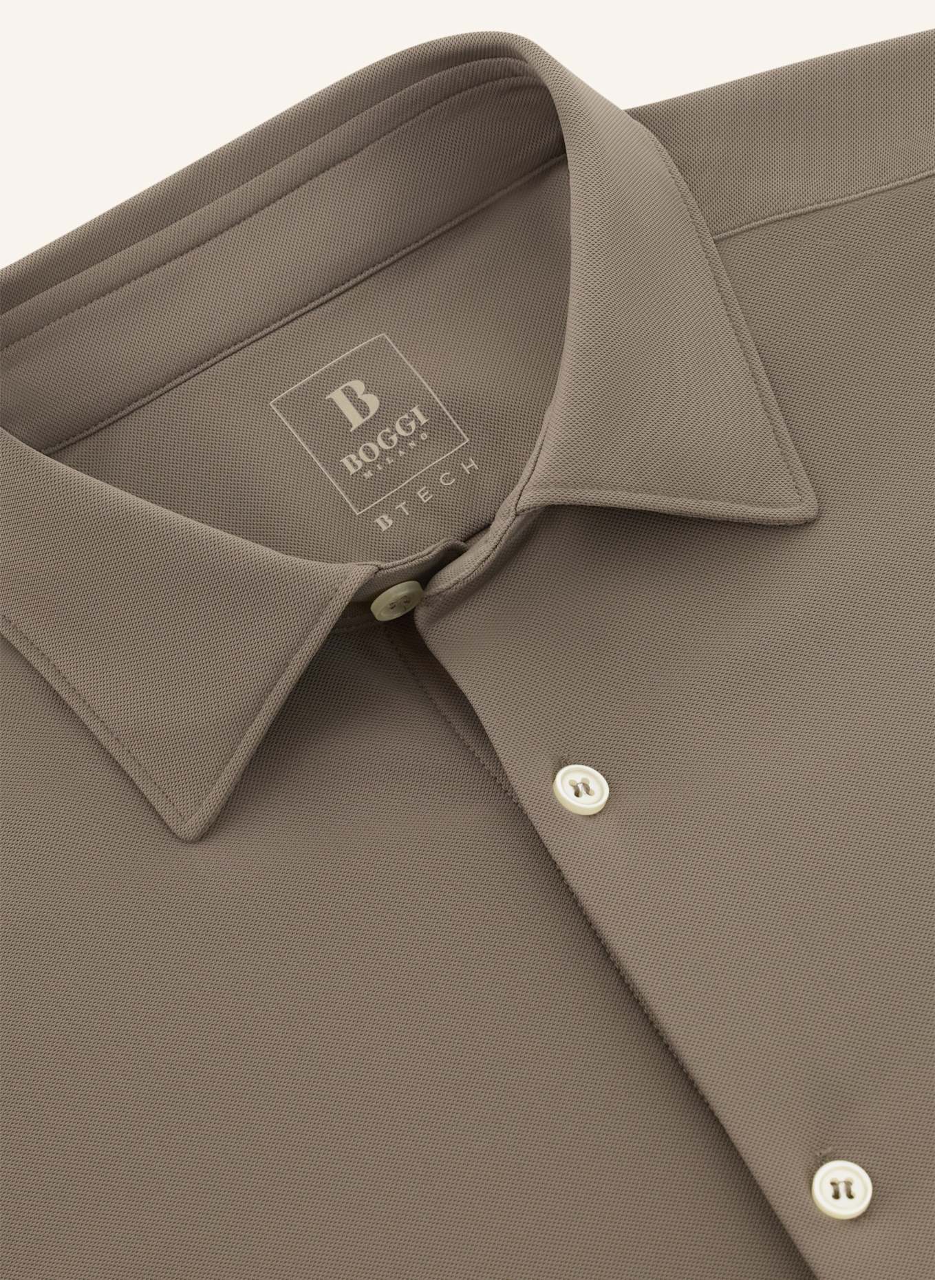 BOGGI MILANO Overshirt: BRAUN