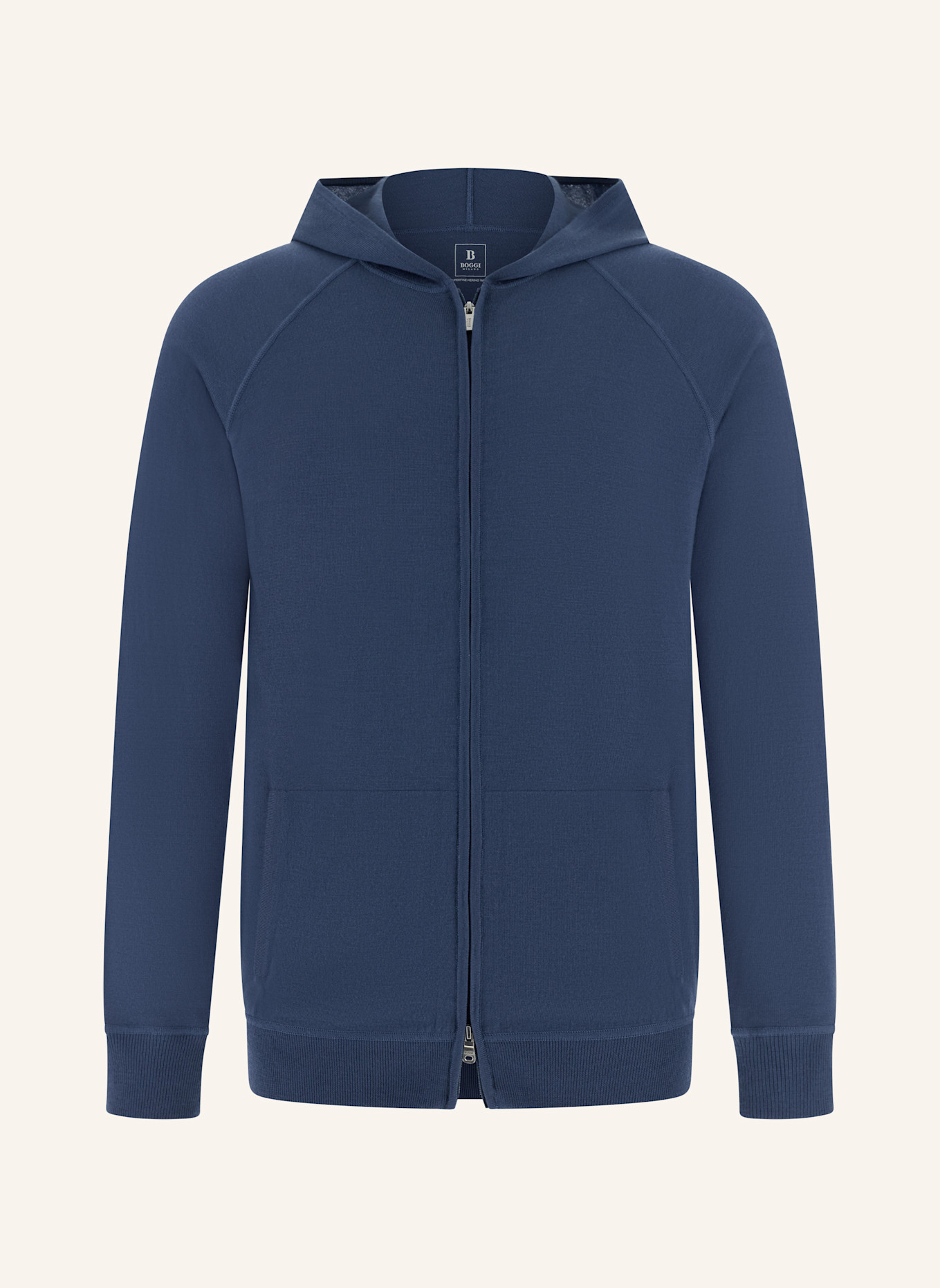 BOGGI MILANO Pullover: BLAU