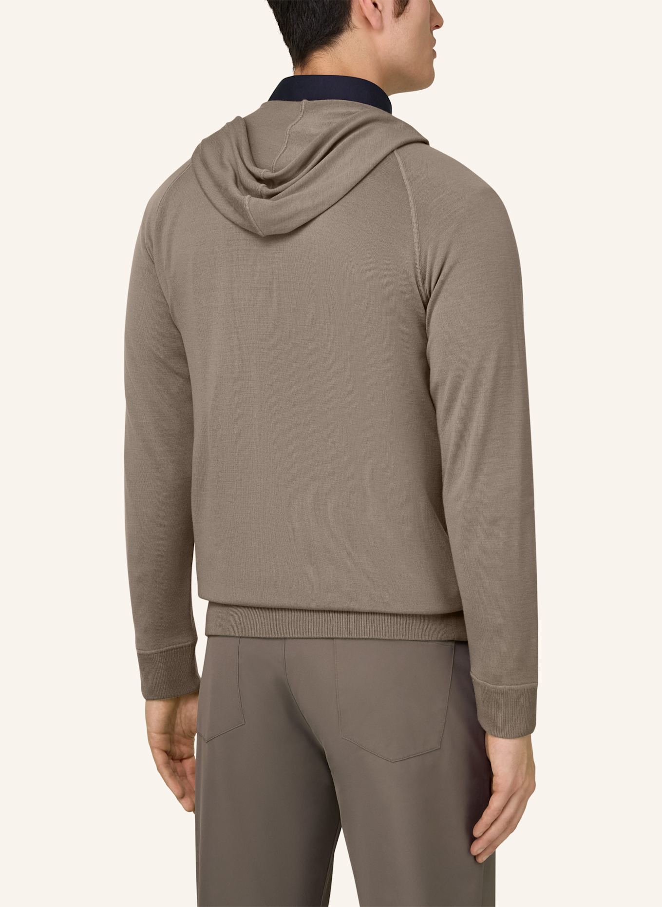 BOGGI MILANO Pullover: BEIGE