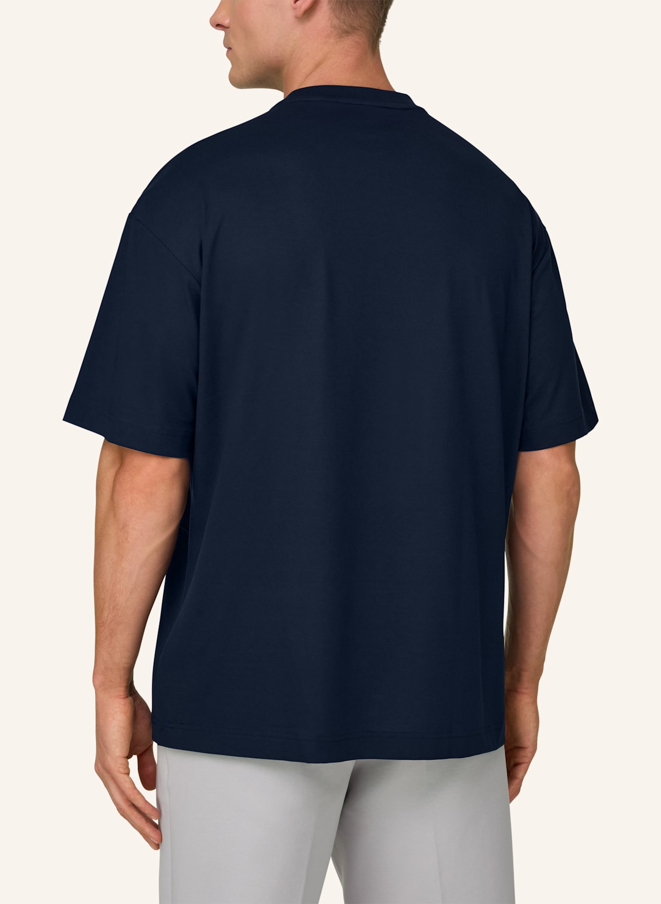 BOGGI MILANO T-Shirt: BLAU