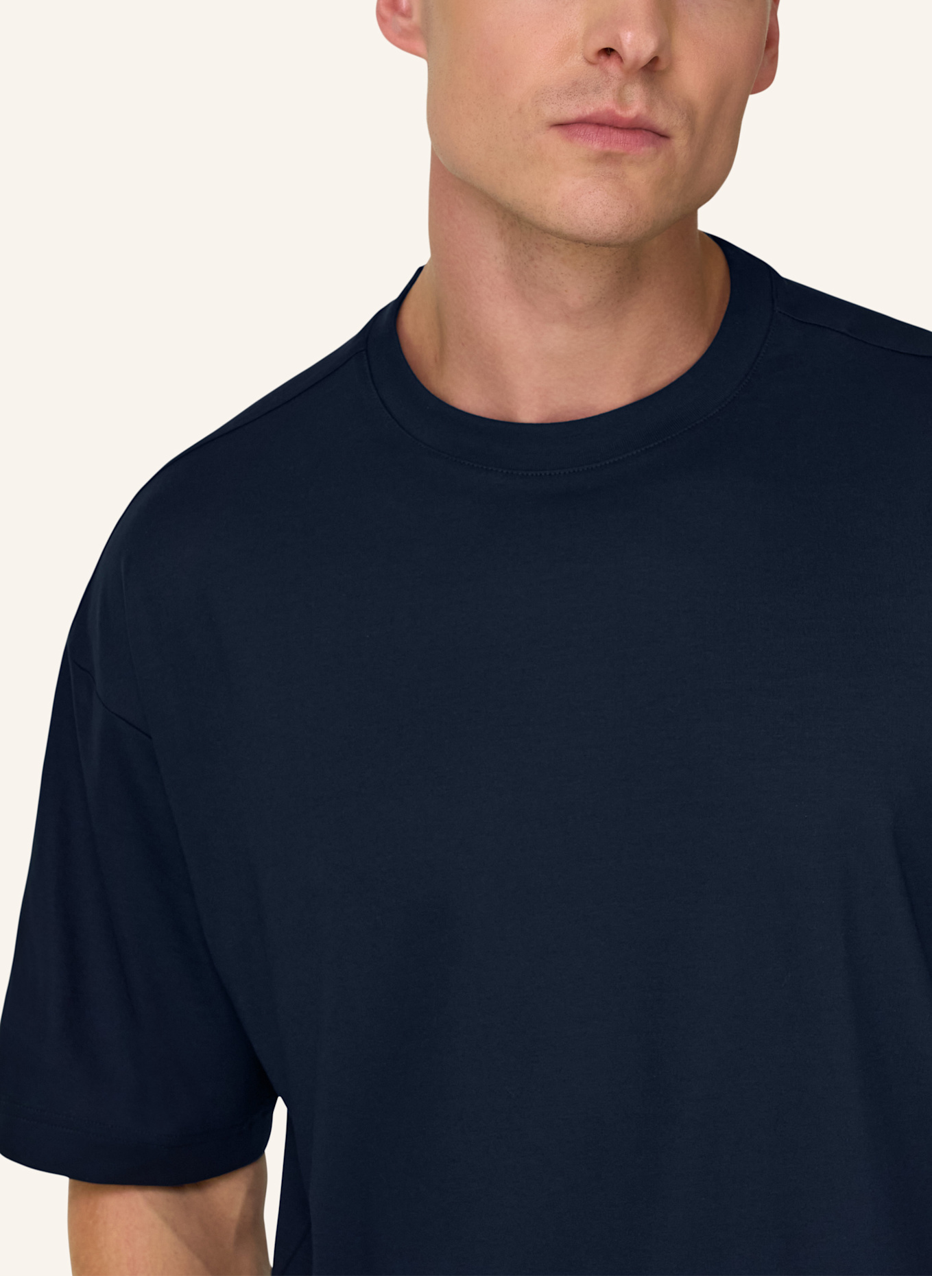 BOGGI MILANO T-Shirt: BLAU