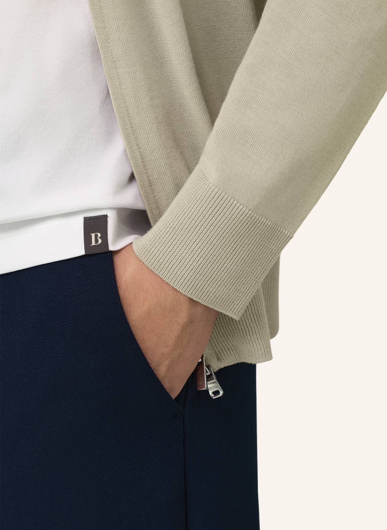 BOGGI MILANO Pullover: BRAUN