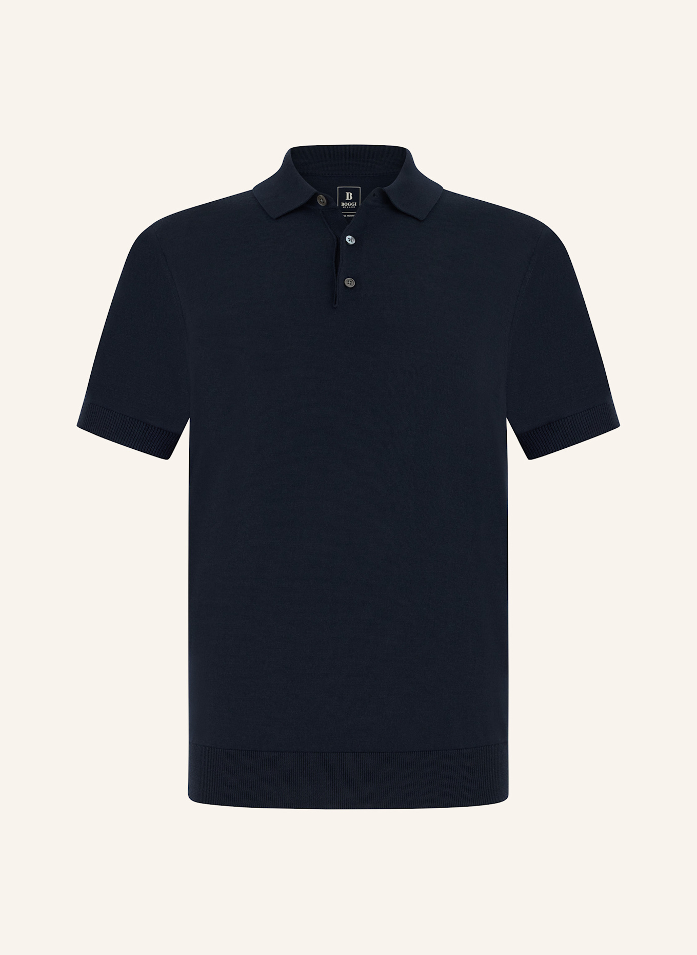 BOGGI MILANO Pullover: BLAU