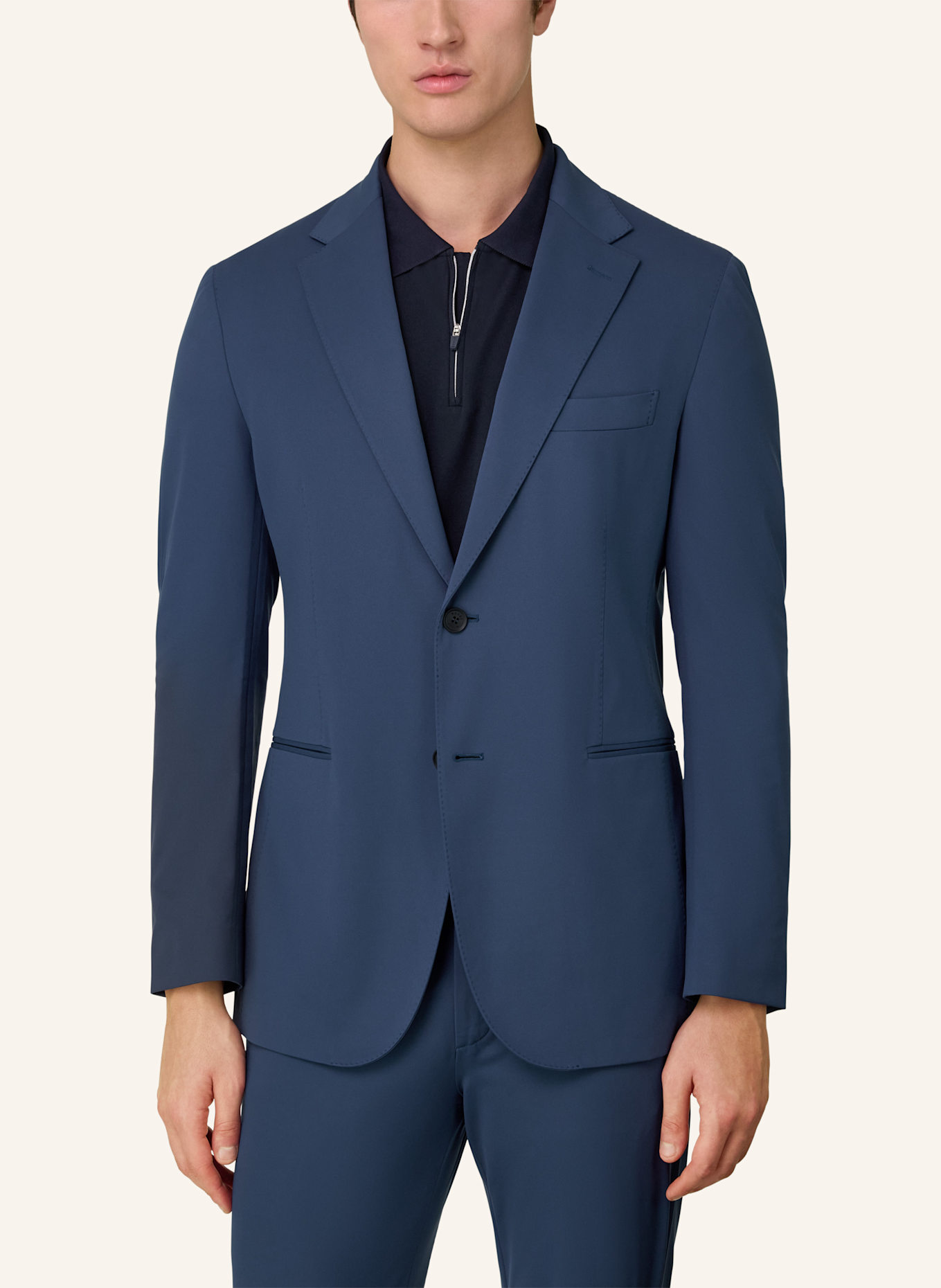 BOGGI MILANO Sakko Regular Fit: BLAU
