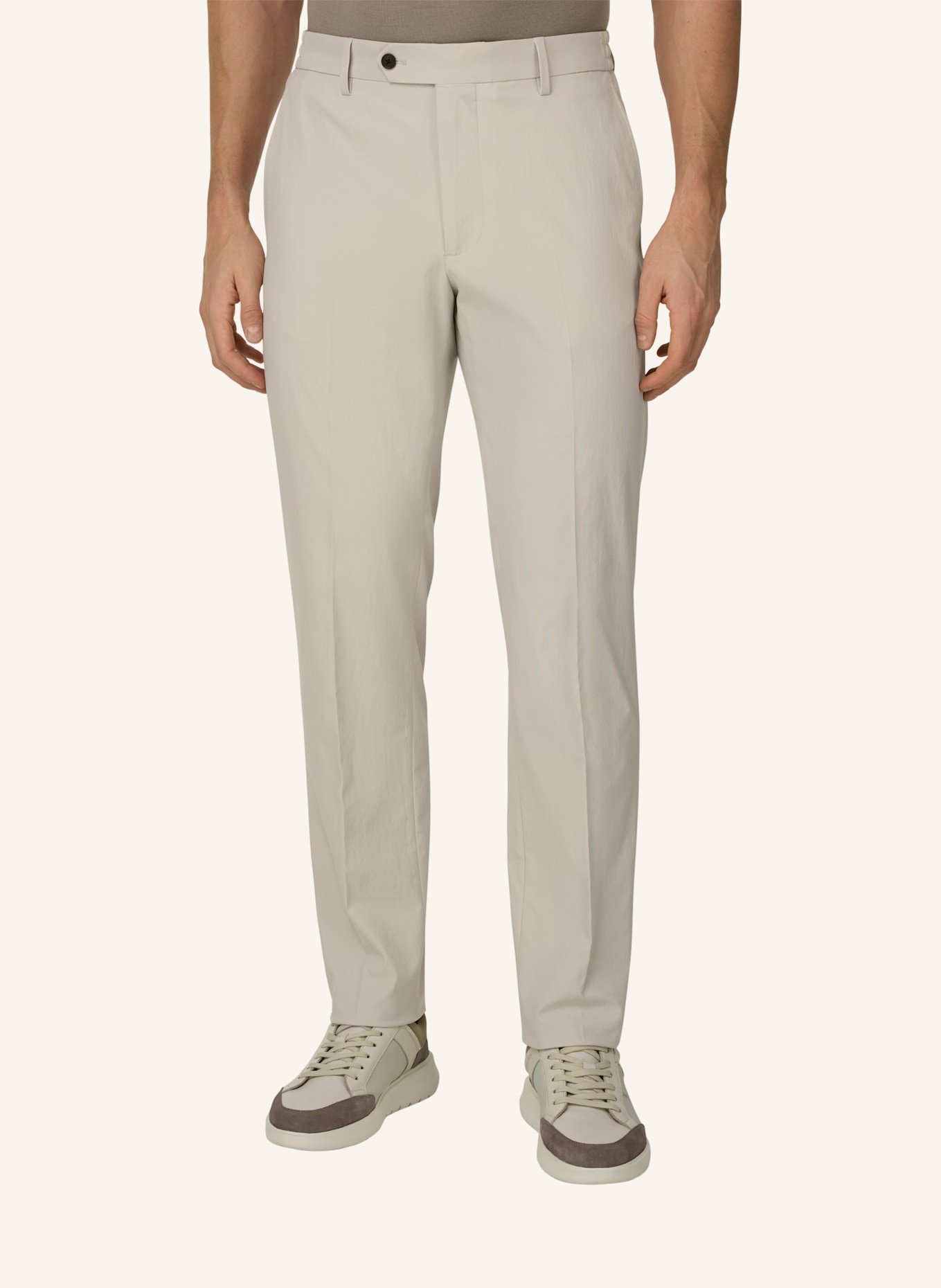 BOGGI MILANO Cordhose: BRAUN