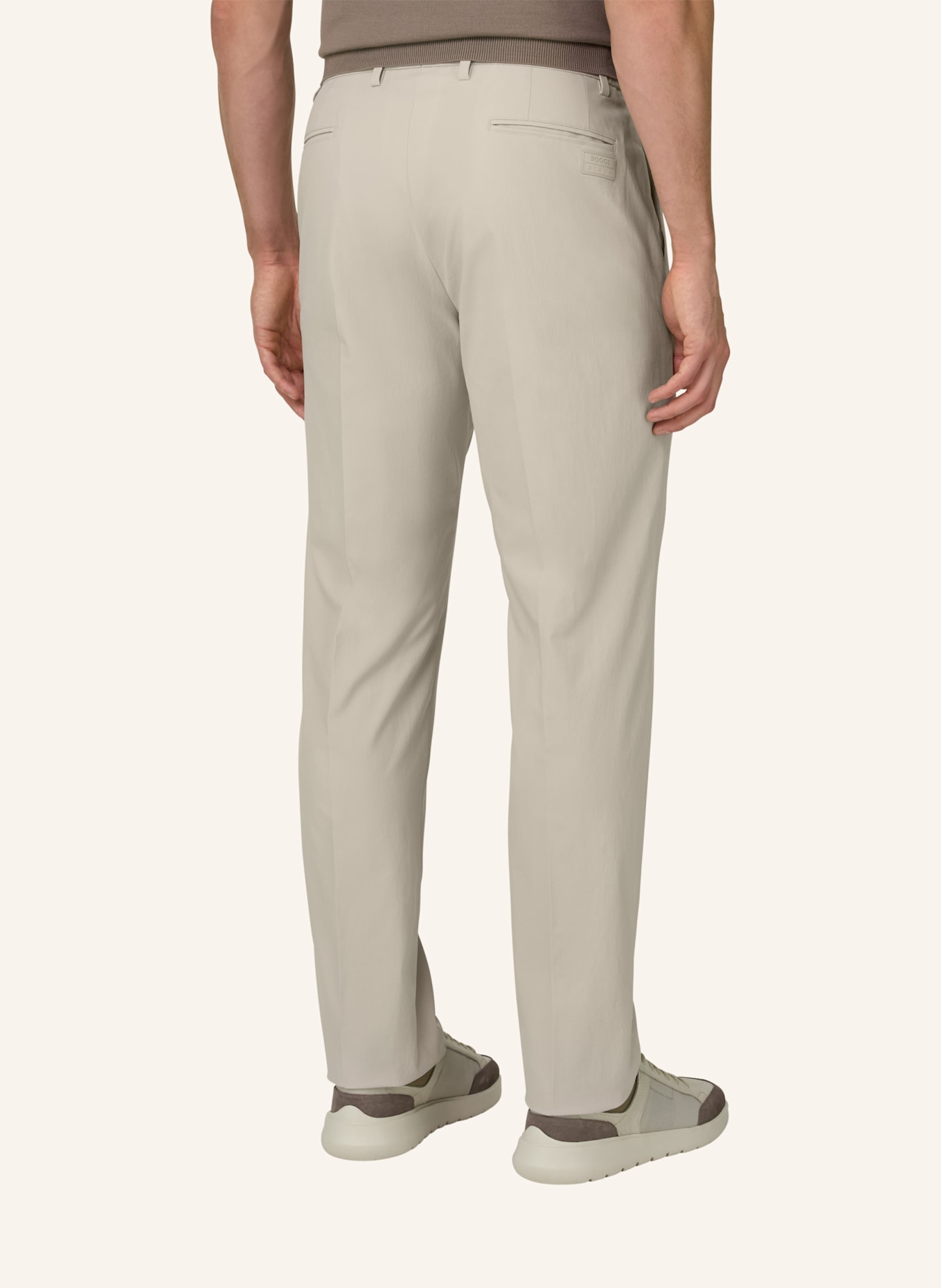 BOGGI MILANO Cordhose: BRAUN