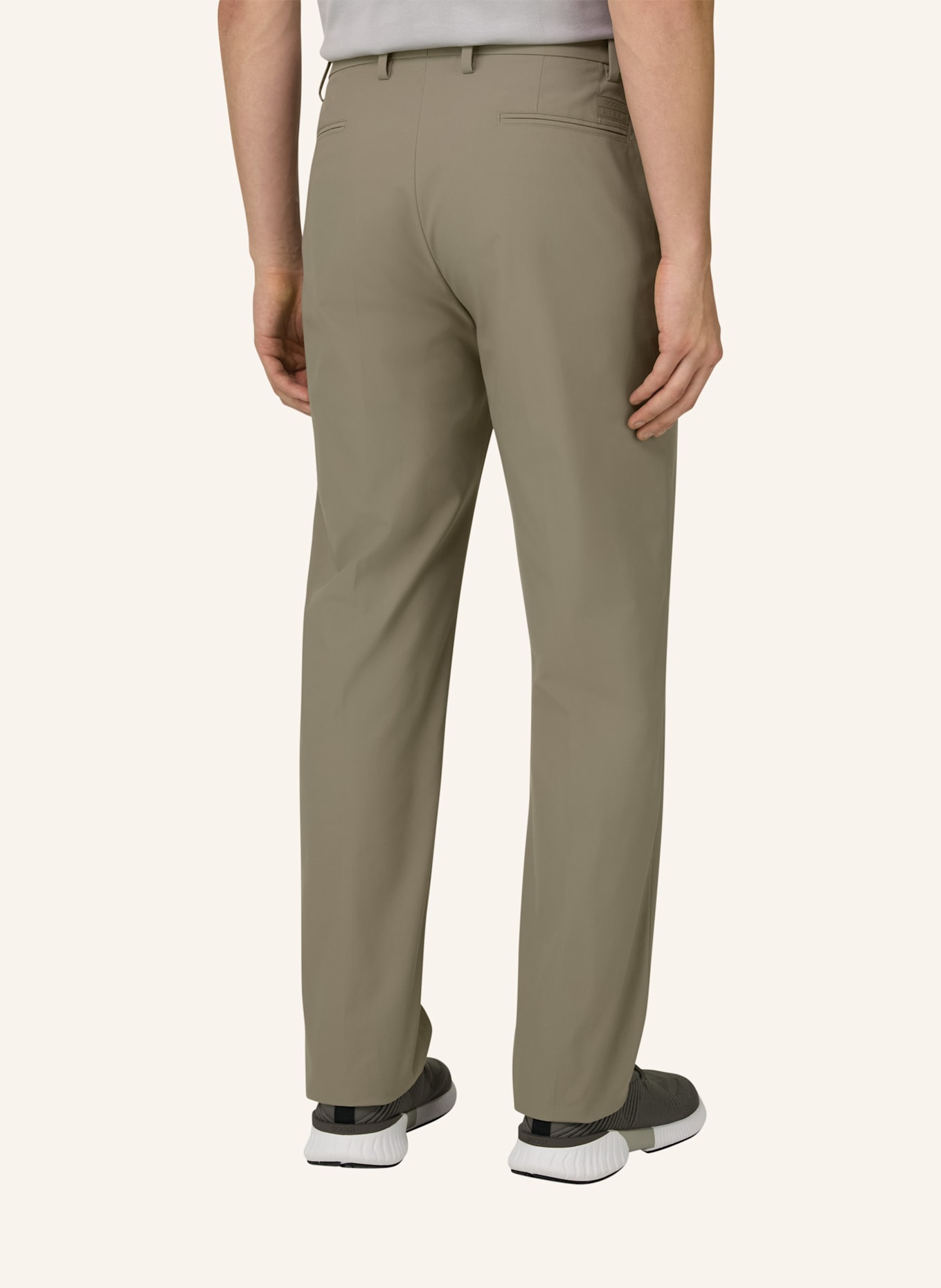 BOGGI MILANO Cordhose: DUNKELGRAU