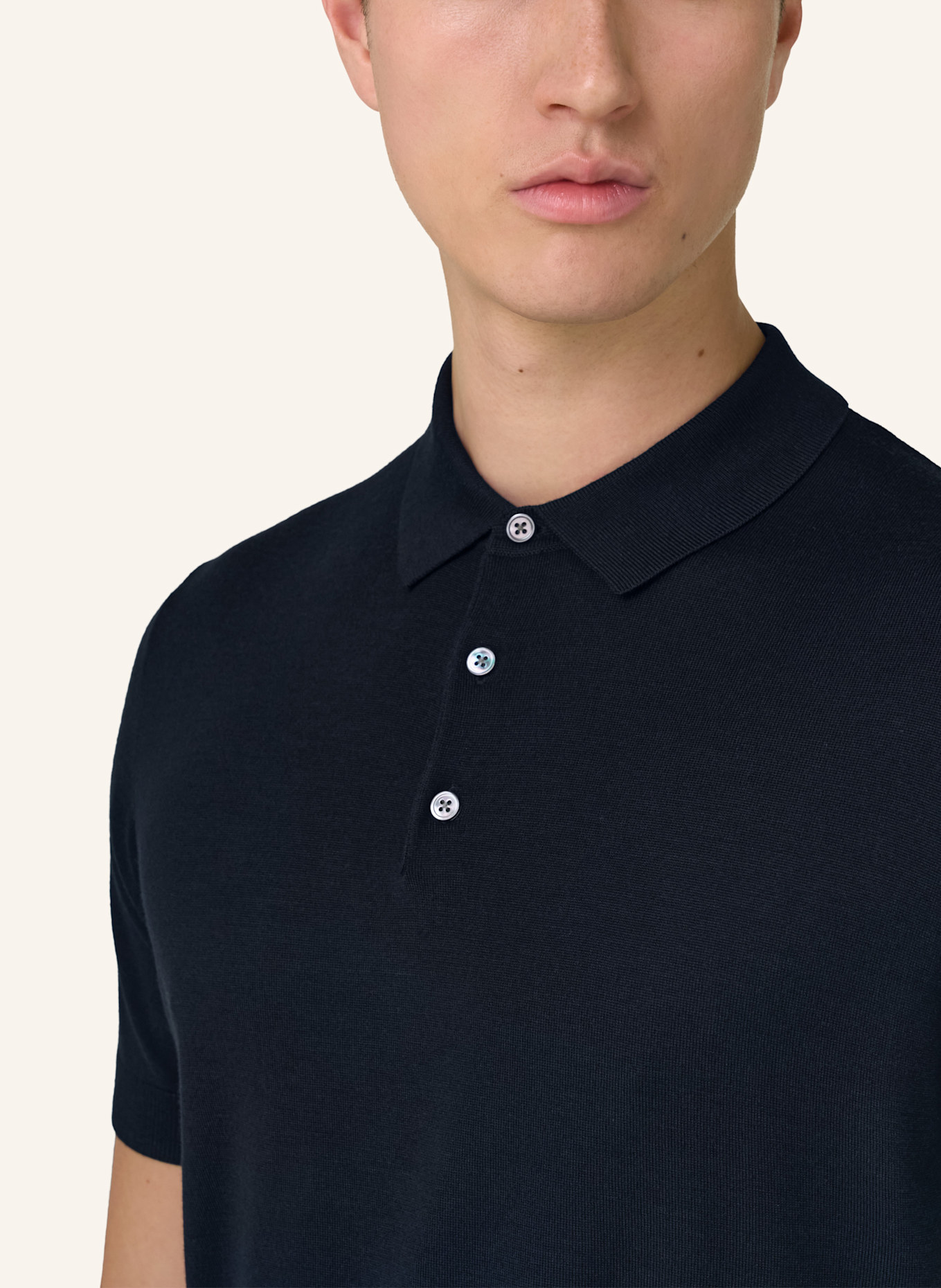 BOGGI MILANO Pullover: BLAU