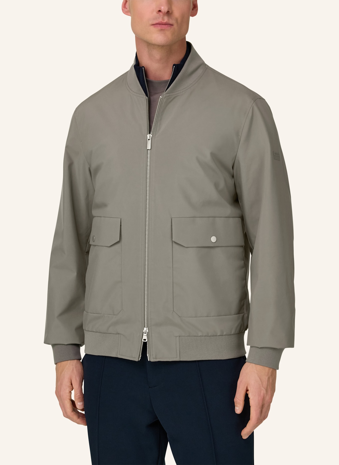 BOGGI MILANO Cabanjacke: DUNKELGRAU