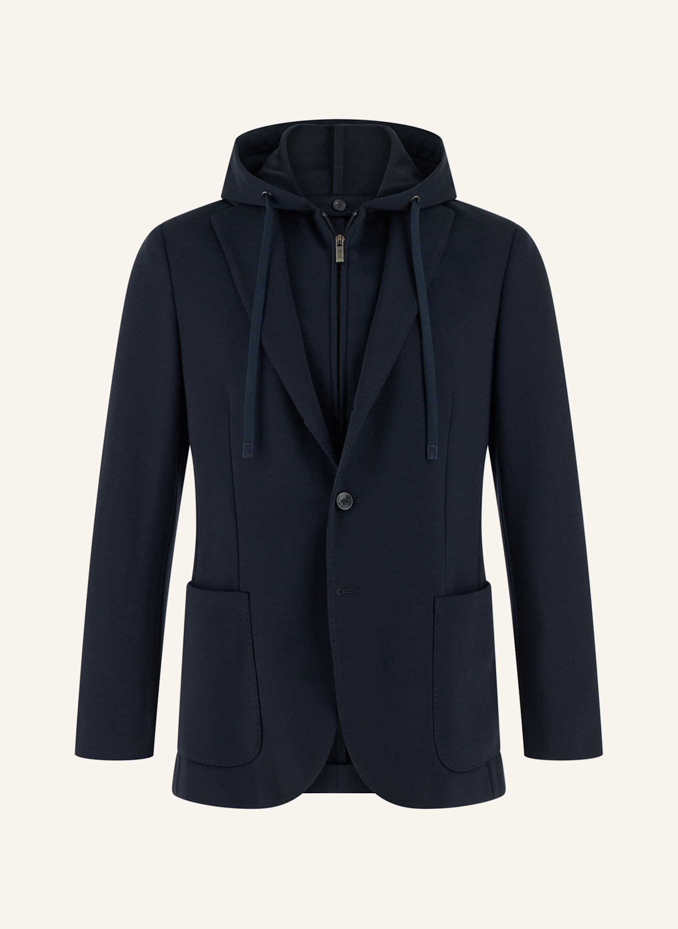 BOGGI MILANO Sweat-Sakko: DUNKELBLAU