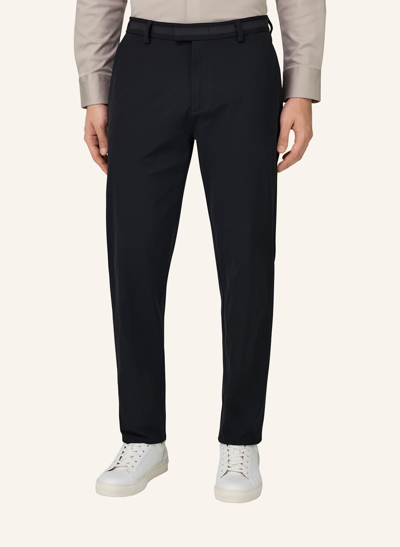 BOGGI MILANO Cordhose: BLAU