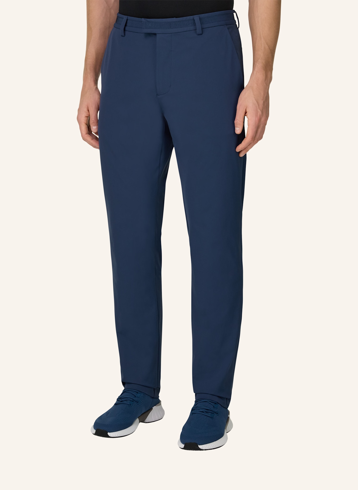 BOGGI MILANO Cordhose: BLAU