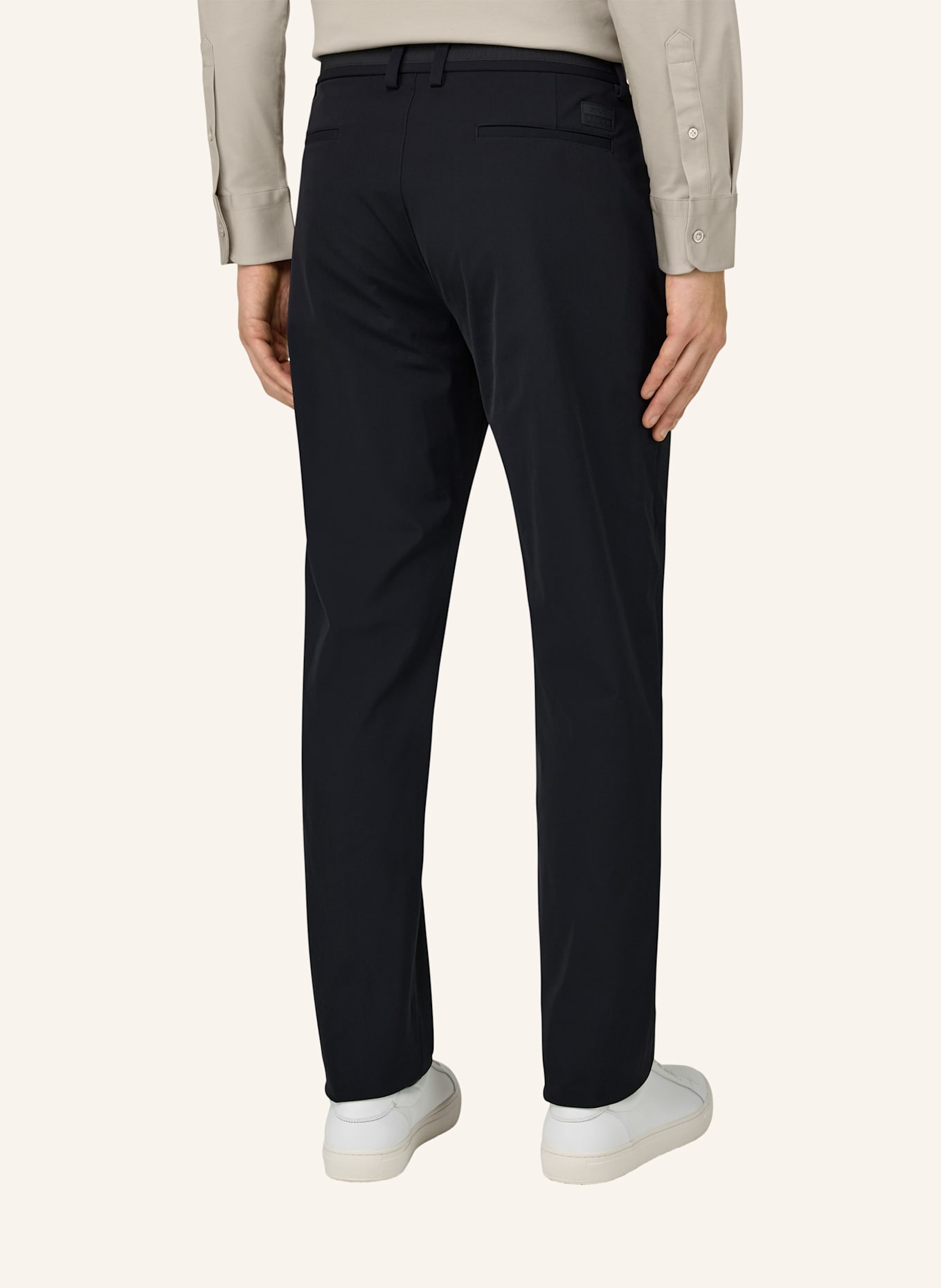 BOGGI MILANO Cordhose: BLAU