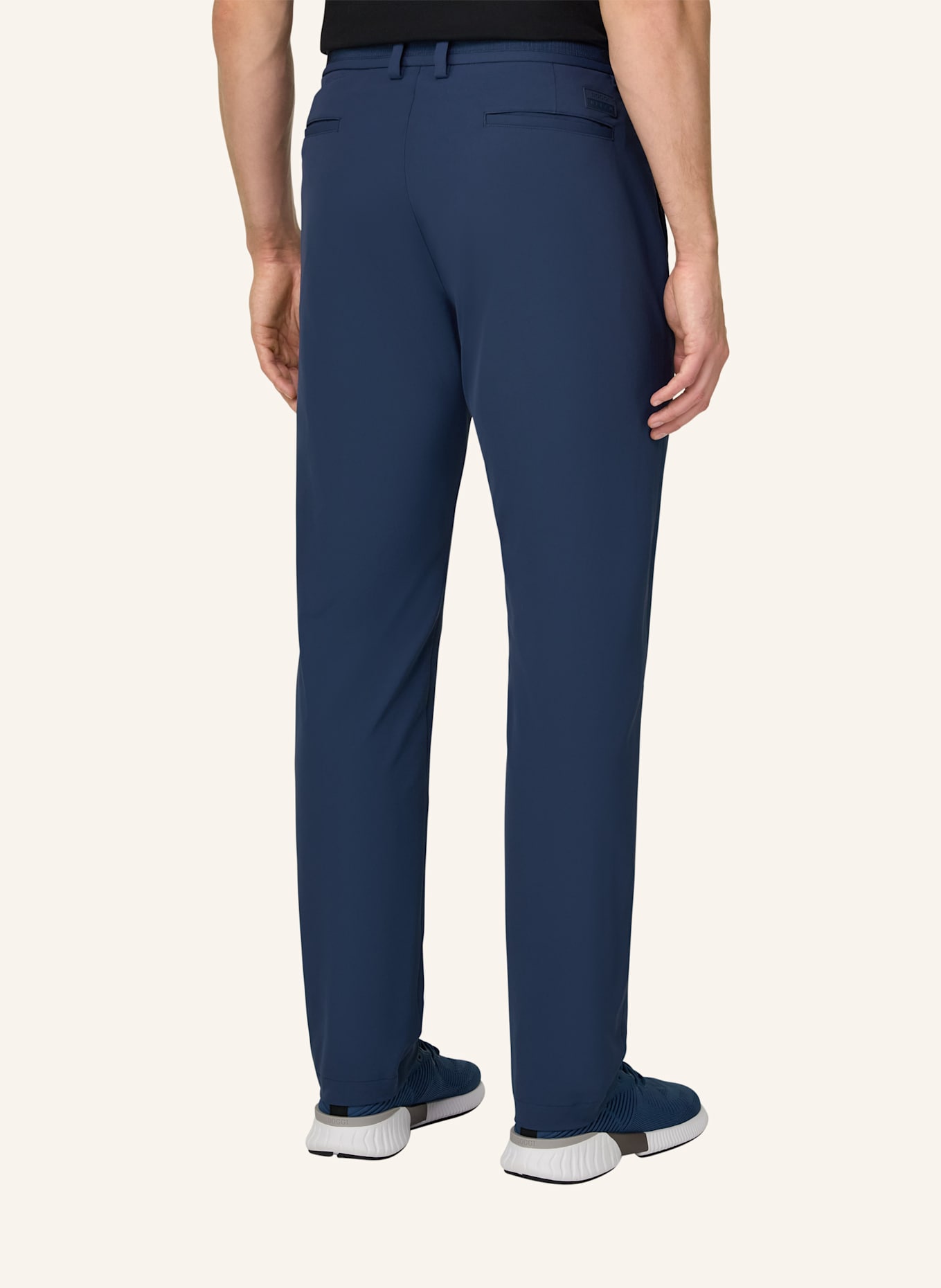BOGGI MILANO Cordhose: BLAU