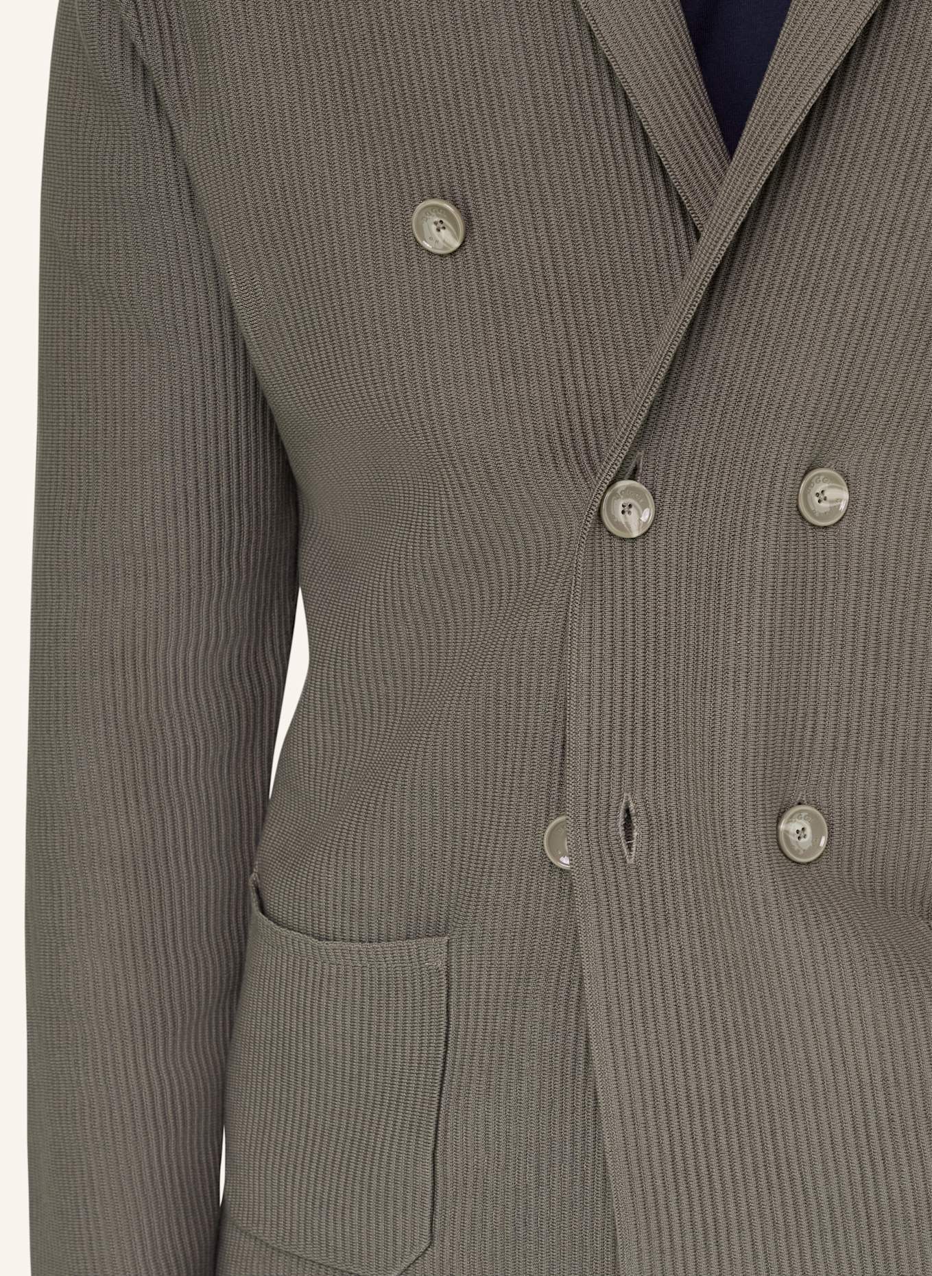 BOGGI MILANO Stricksakko: BRAUN