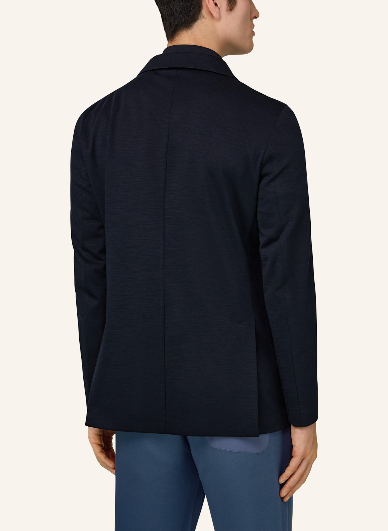 BOGGI MILANO Sweat-Sakko: DUNKELBLAU