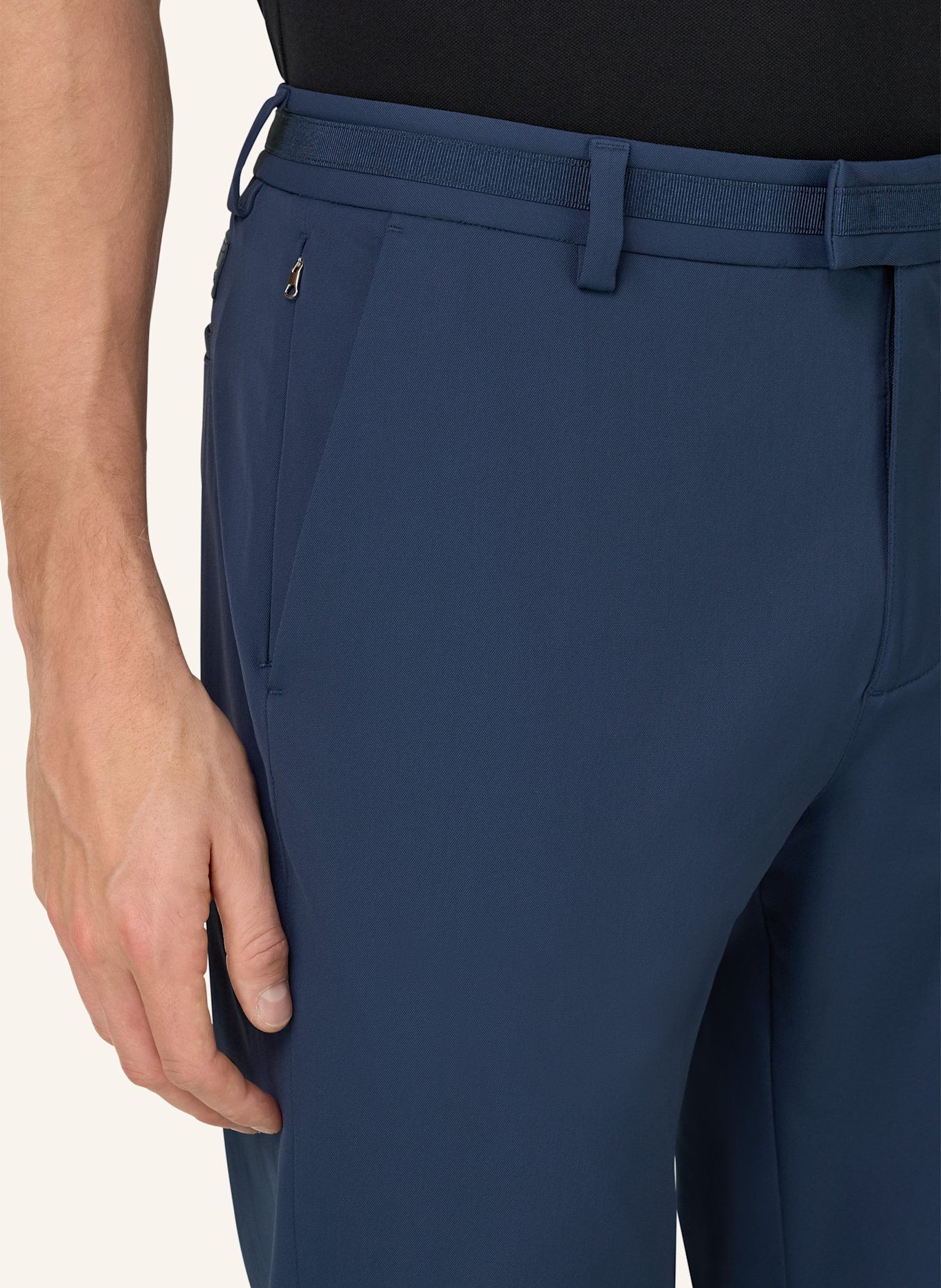 BOGGI MILANO Cordhose: BLAU