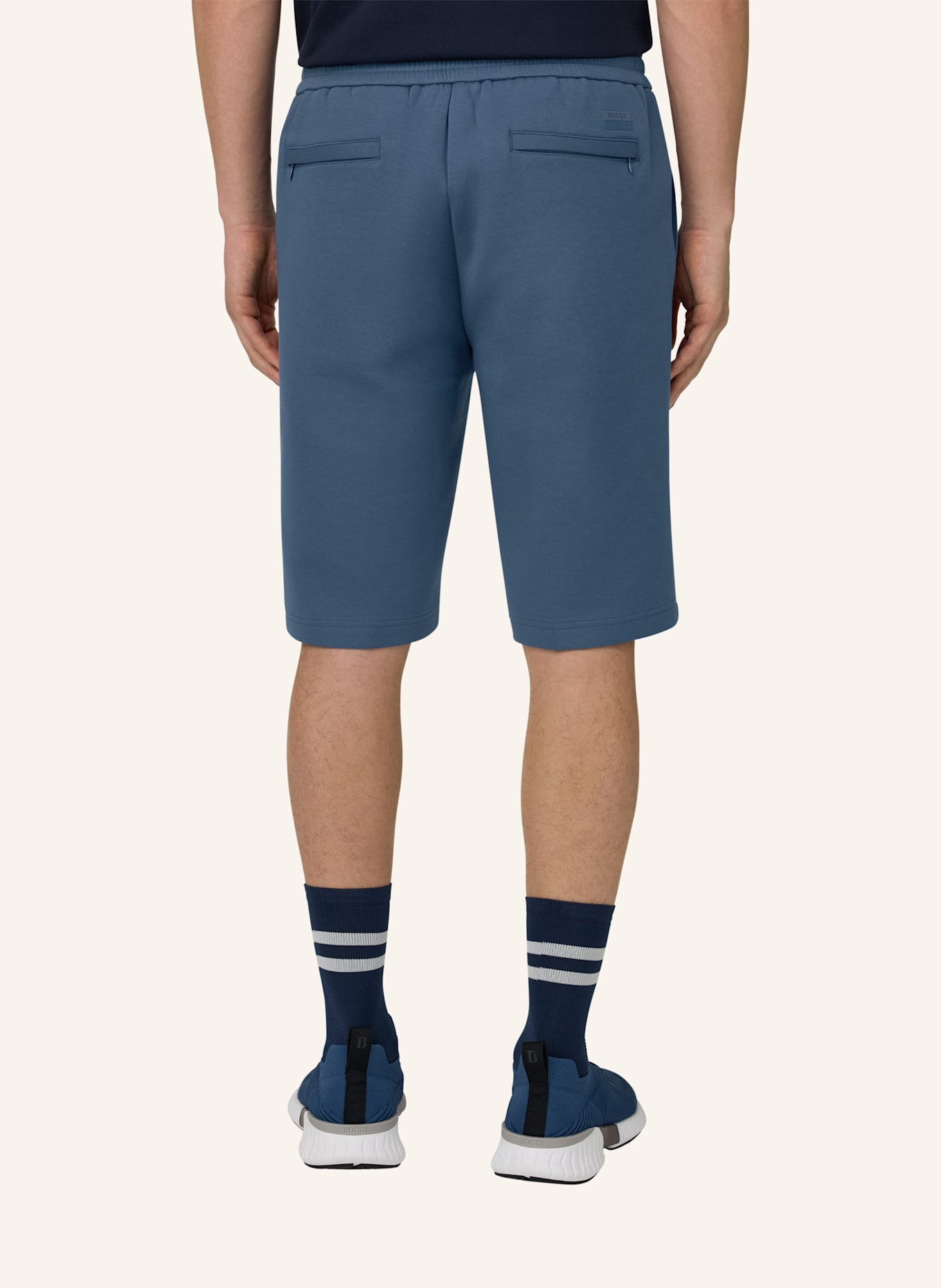 BOGGI MILANO Sweatpants: BLAU