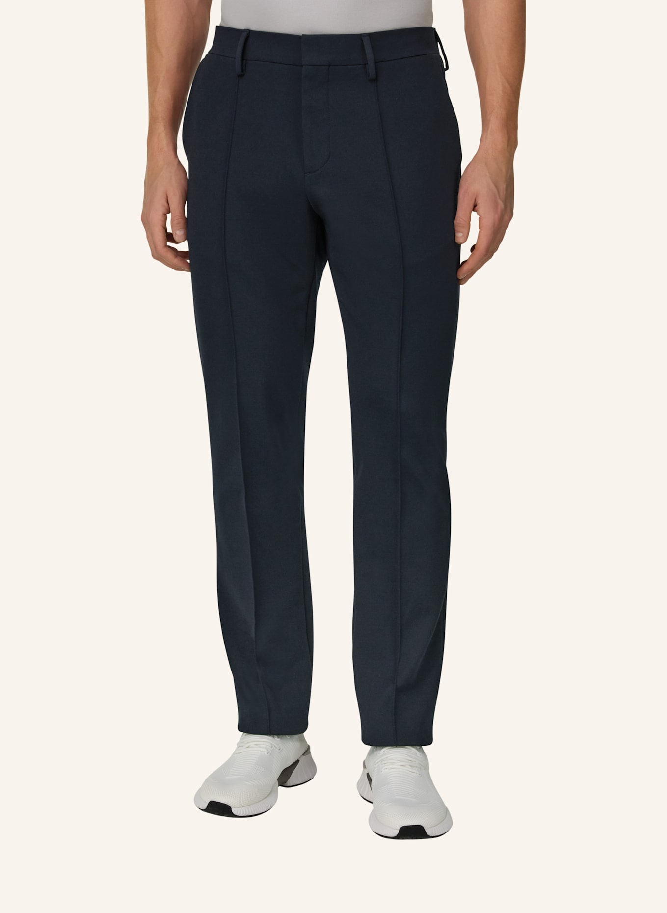 BOGGI MILANO Cordhose: BLAU