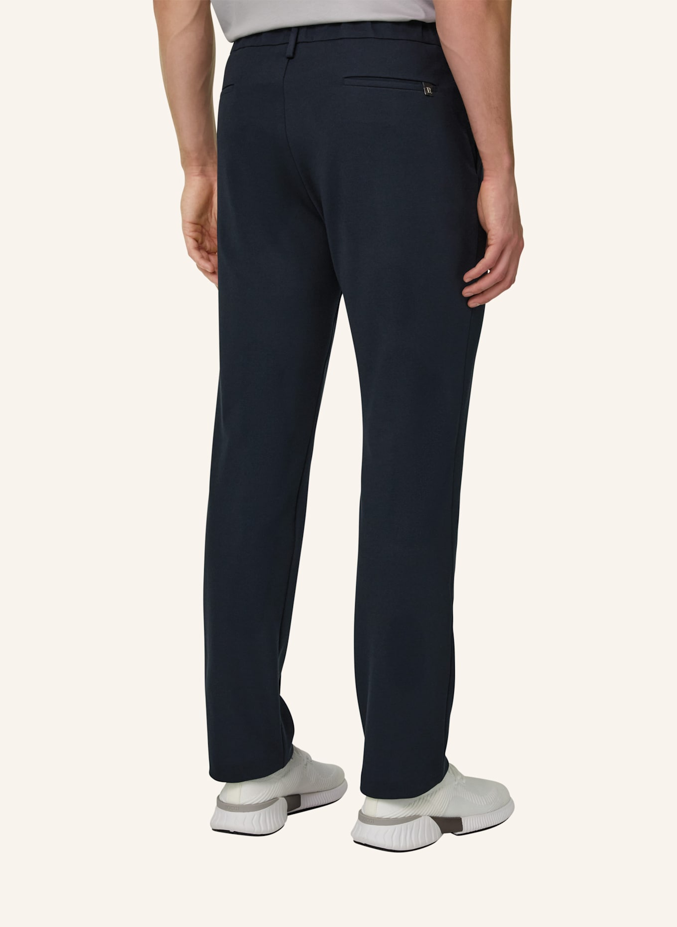 BOGGI MILANO Cordhose: BLAU