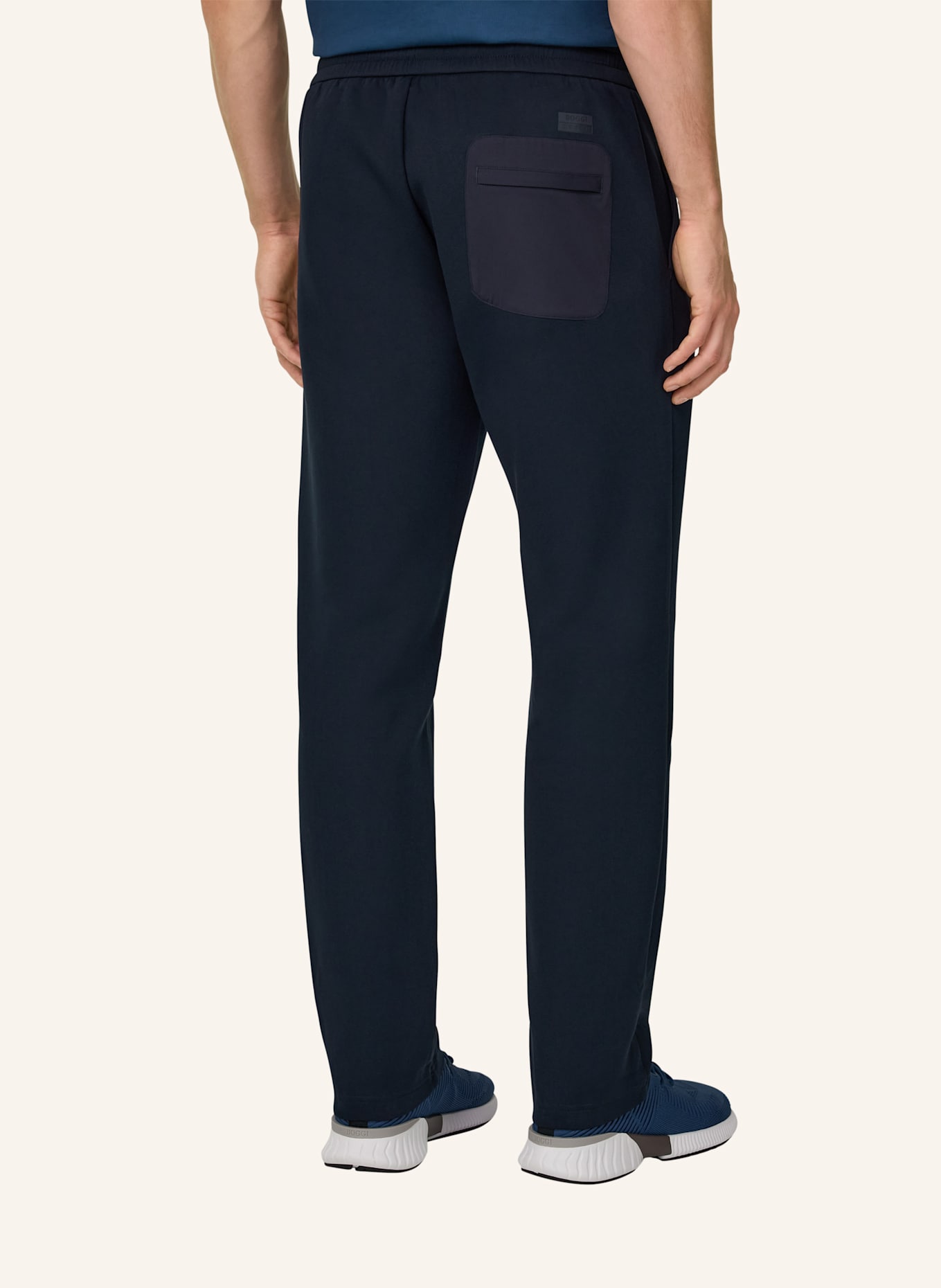 BOGGI MILANO Sweatpants: BLAU