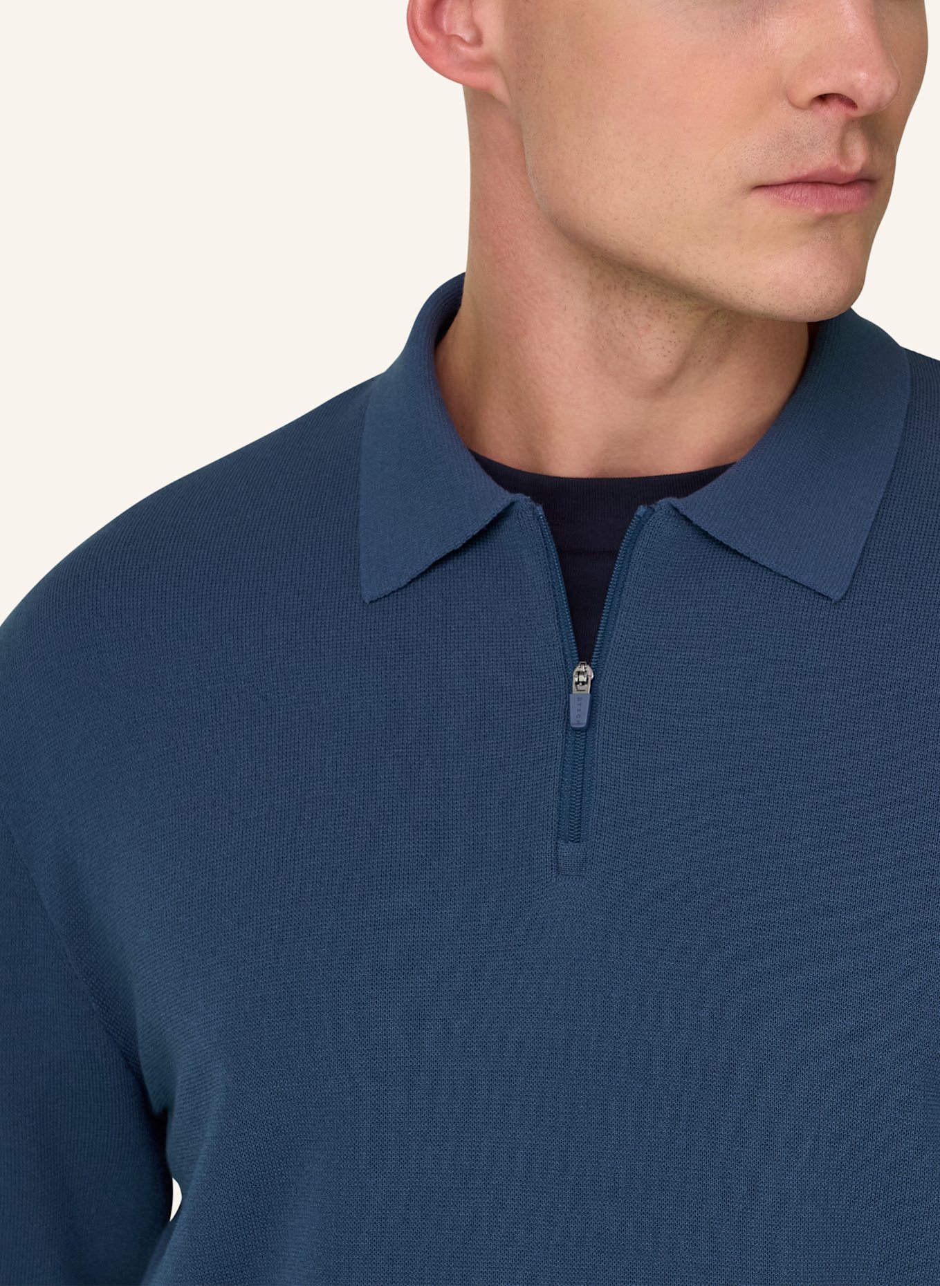 BOGGI MILANO Pullover: BLAU