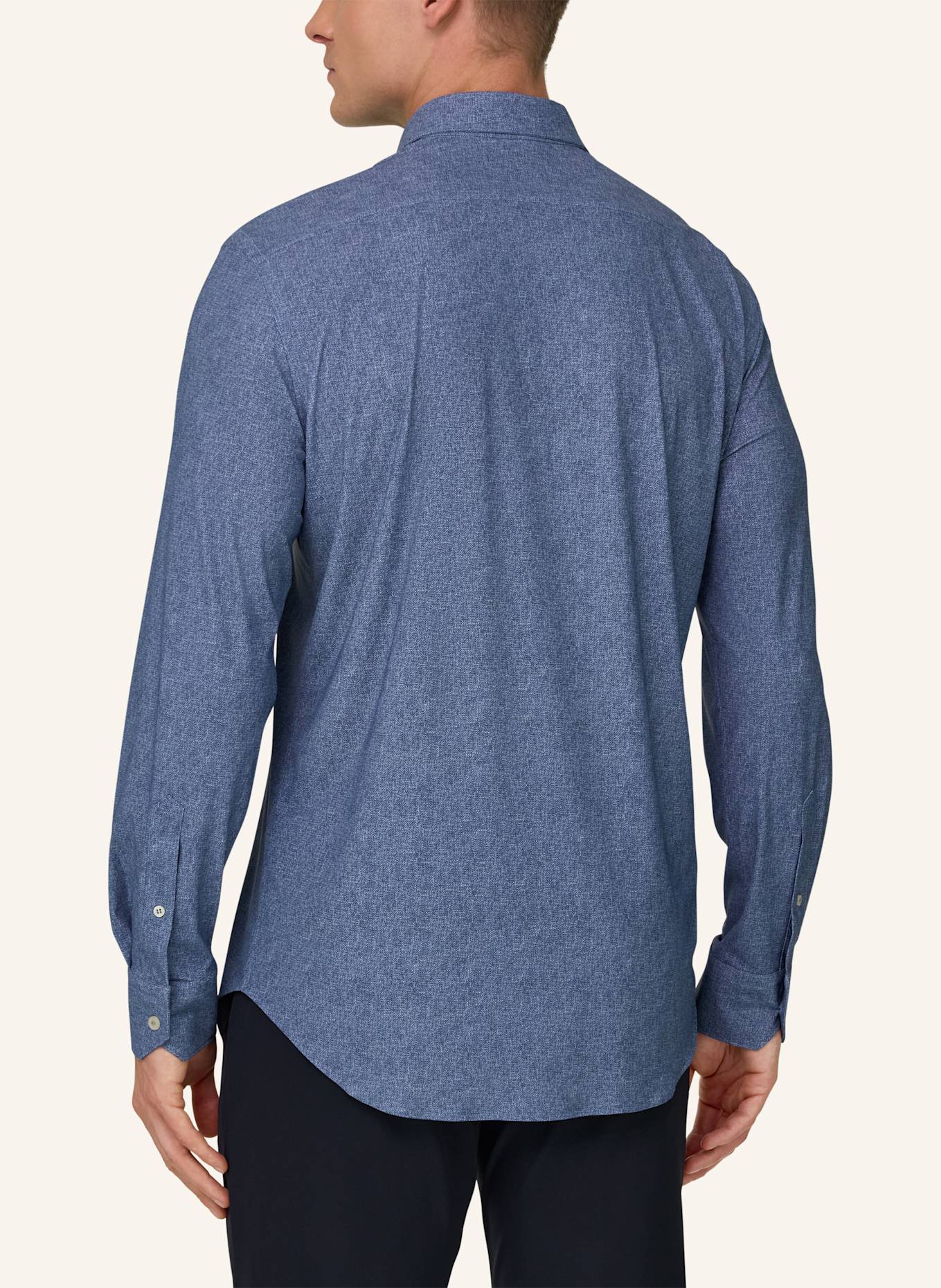 BOGGI MILANO Overshirt: BLAU