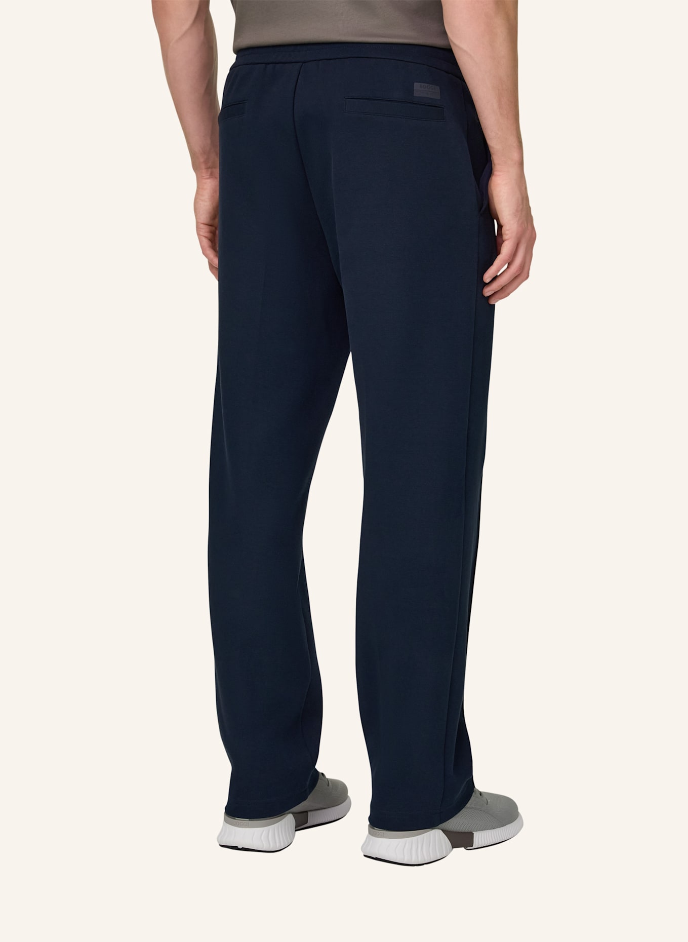 BOGGI MILANO Sweatpants: BLAU