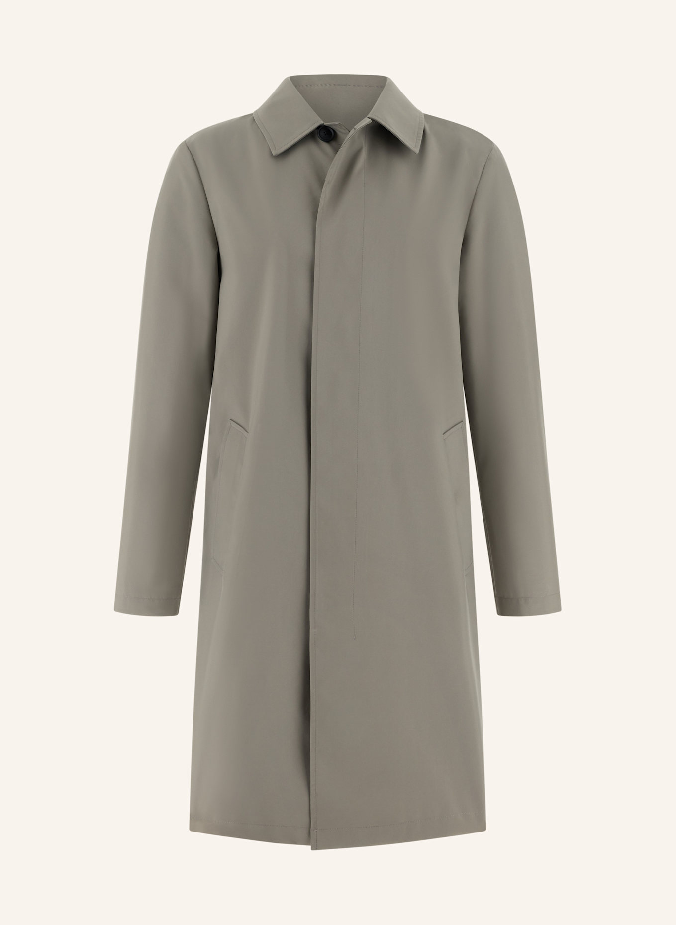 BOGGI MILANO Regenmantel: DUNKELGRAU