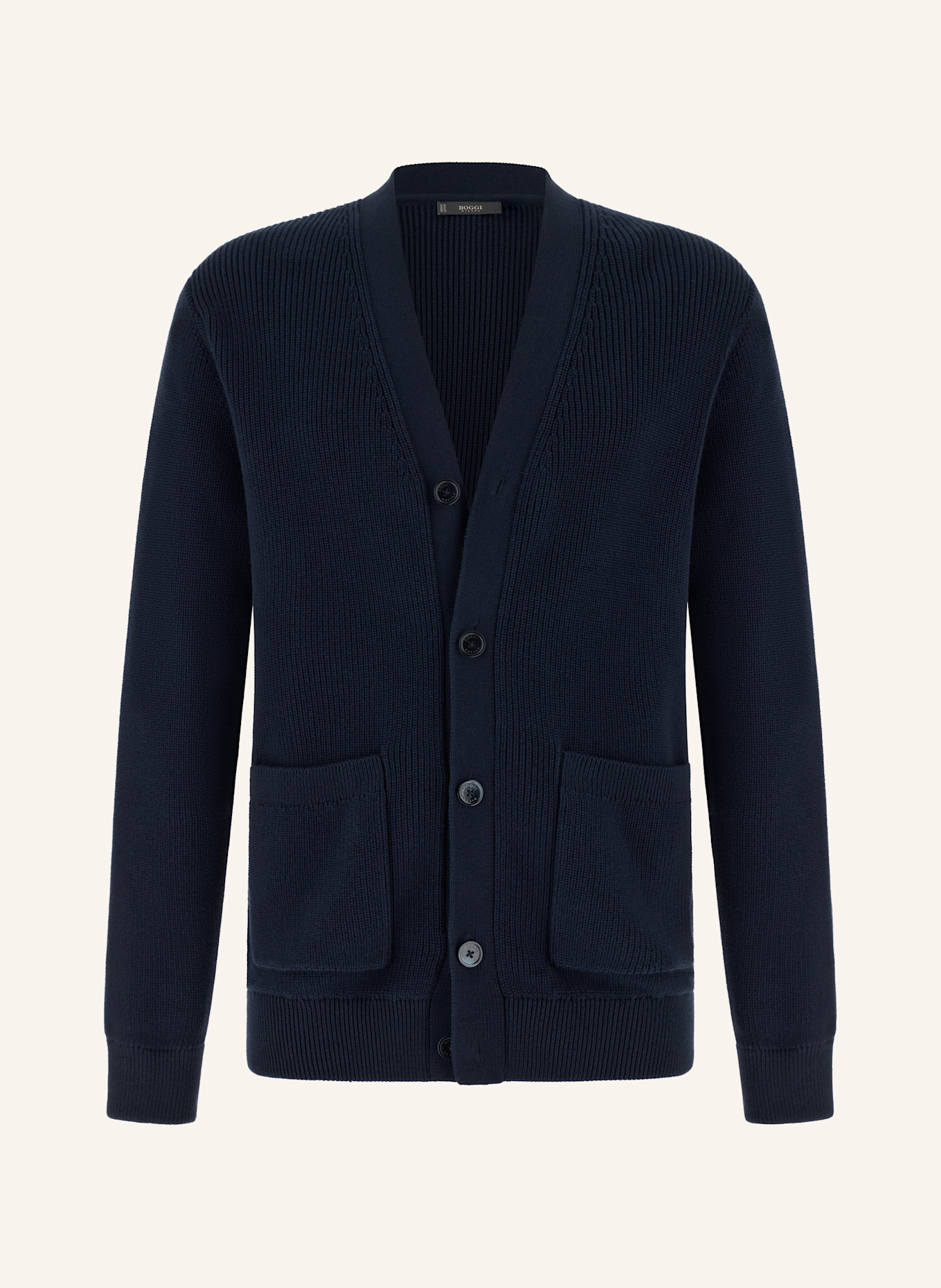 BOGGI MILANO Pullover: BLAU