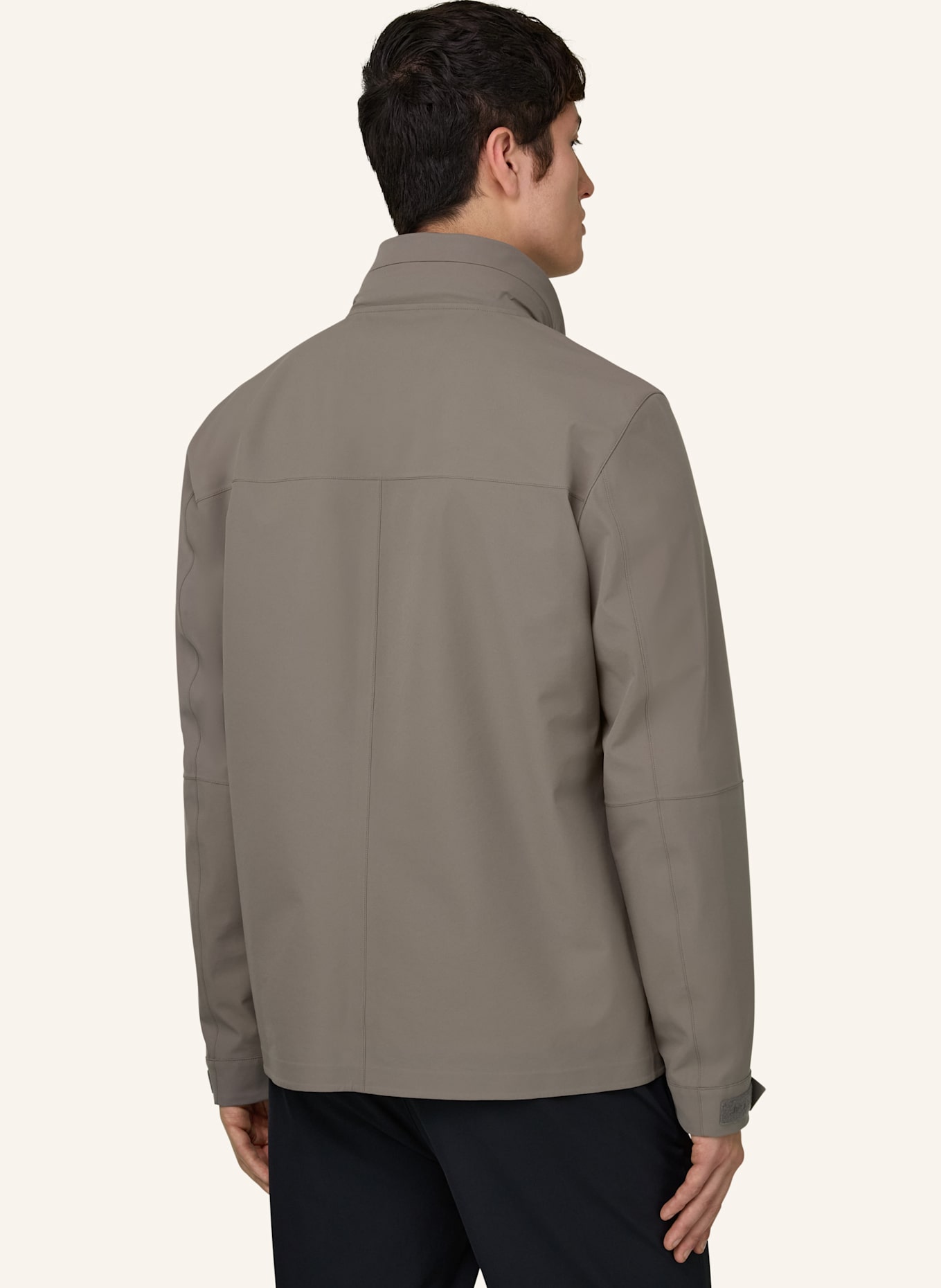 BOGGI MILANO Cabanjacke: DUNKELGRAU