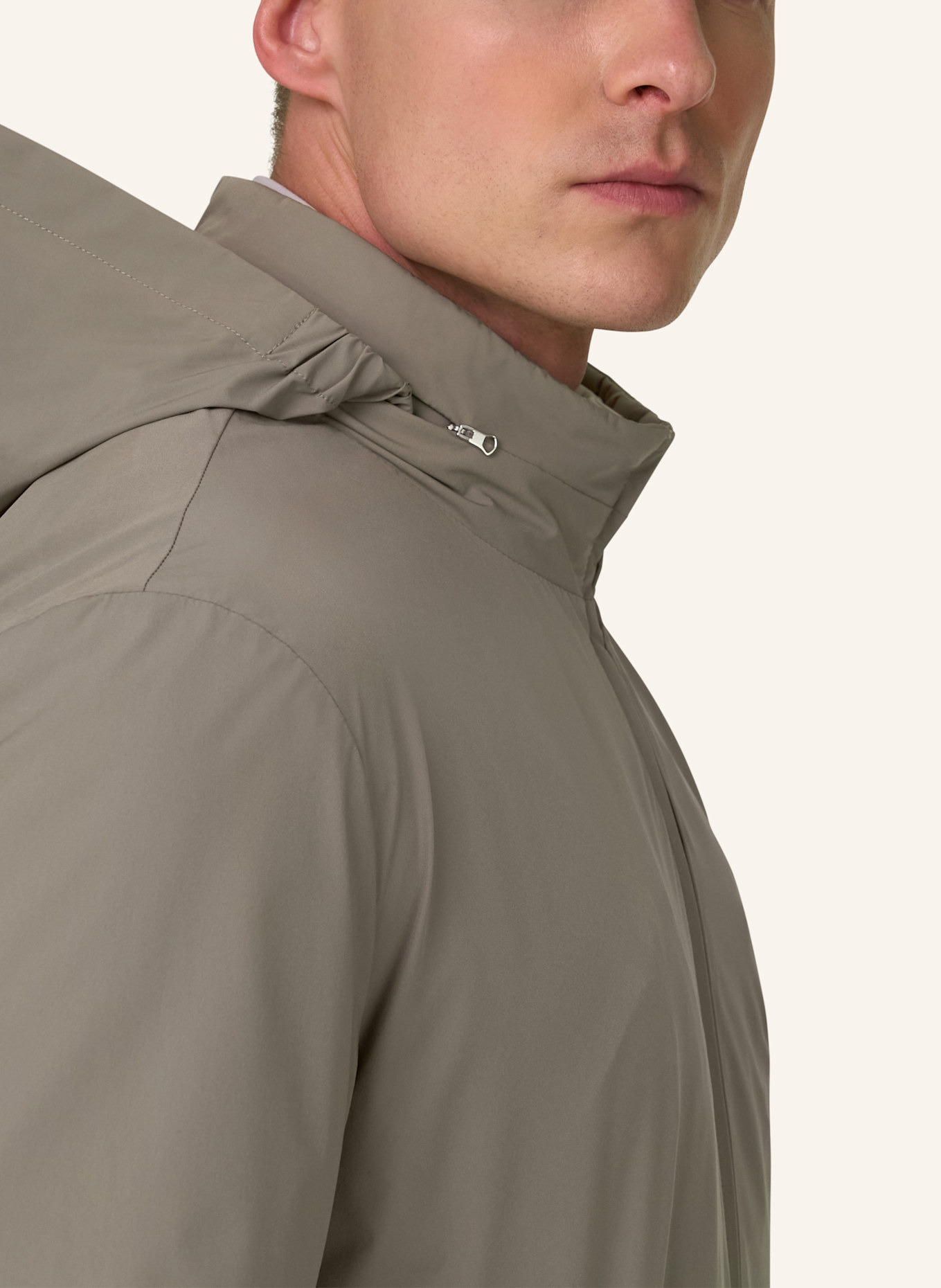 BOGGI MILANO Cabanjacke: DUNKELGRAU