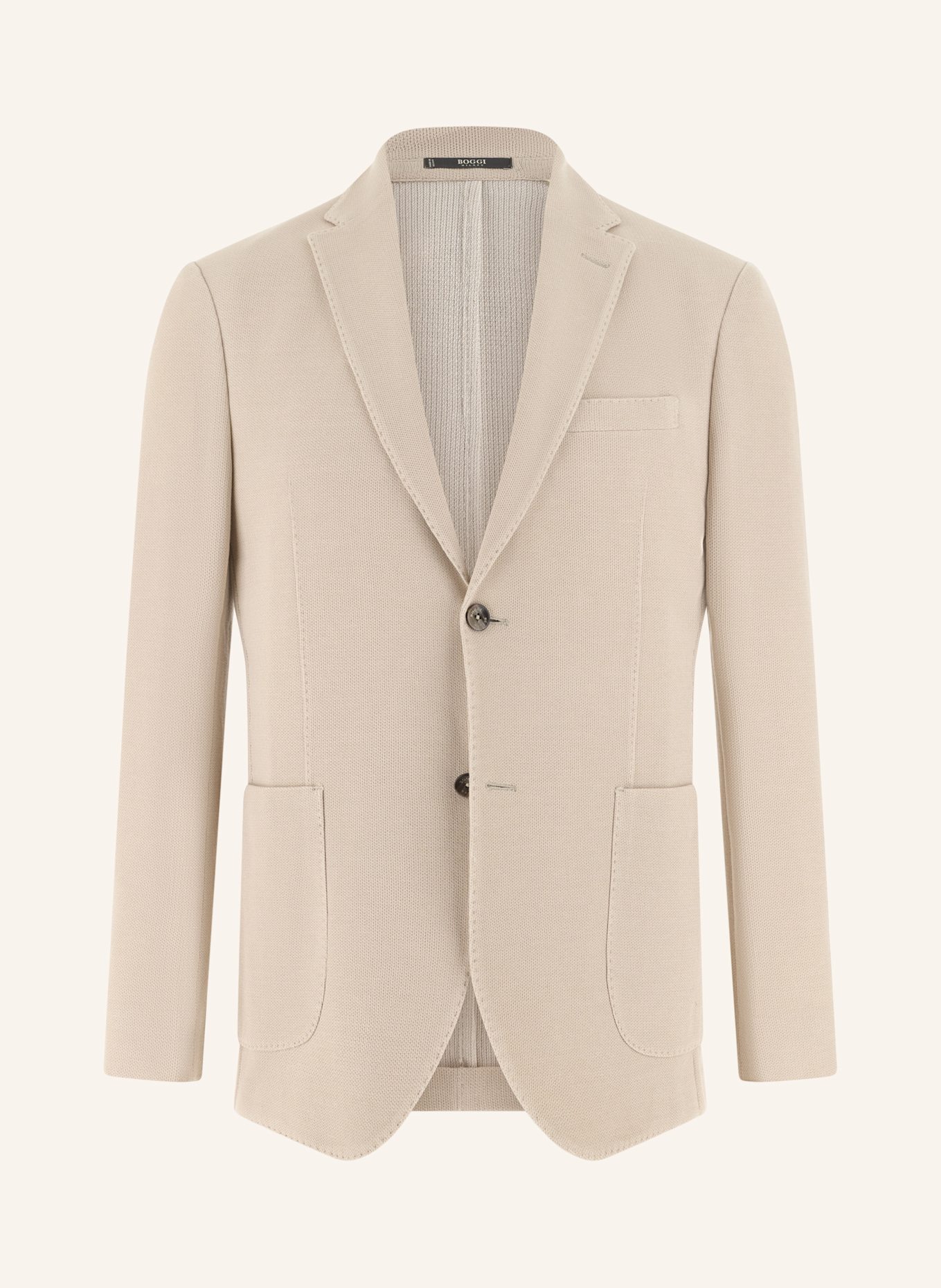 BOGGI MILANO Sweat-Sakko: BRAUN