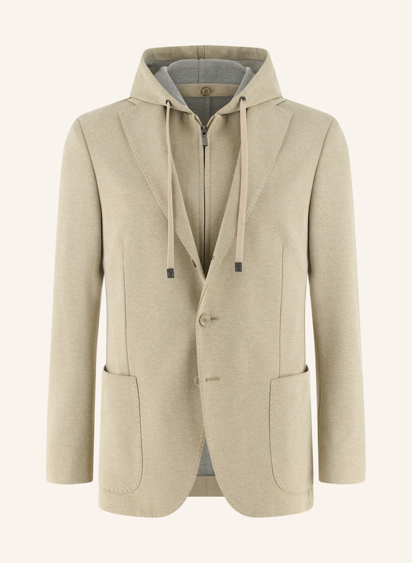 BOGGI MILANO Sweat-Sakko: BEIGE